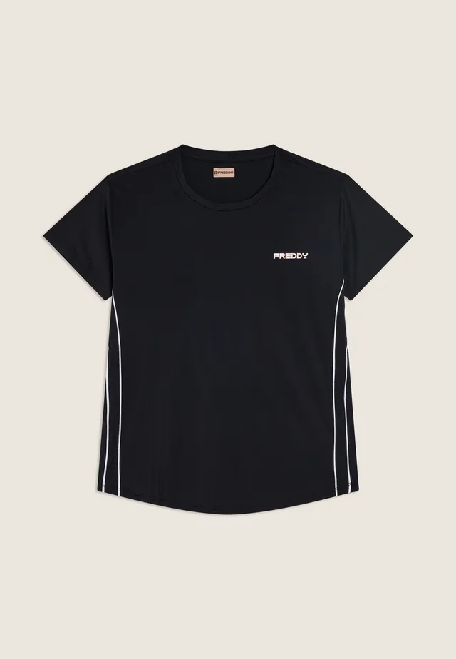 freddy-t-shirt-jersey-quick-dry-comfort-fit-femme-manches-ailette image 1