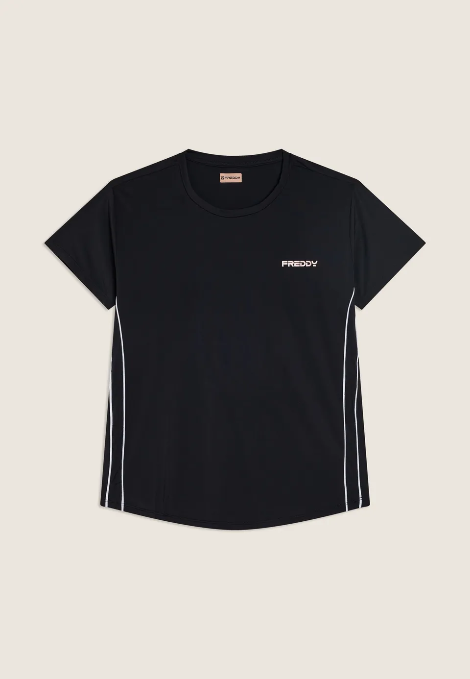 freddy-t-shirt-jersey-quick-dry-comfort-fit-femme-manches-ailette image 1