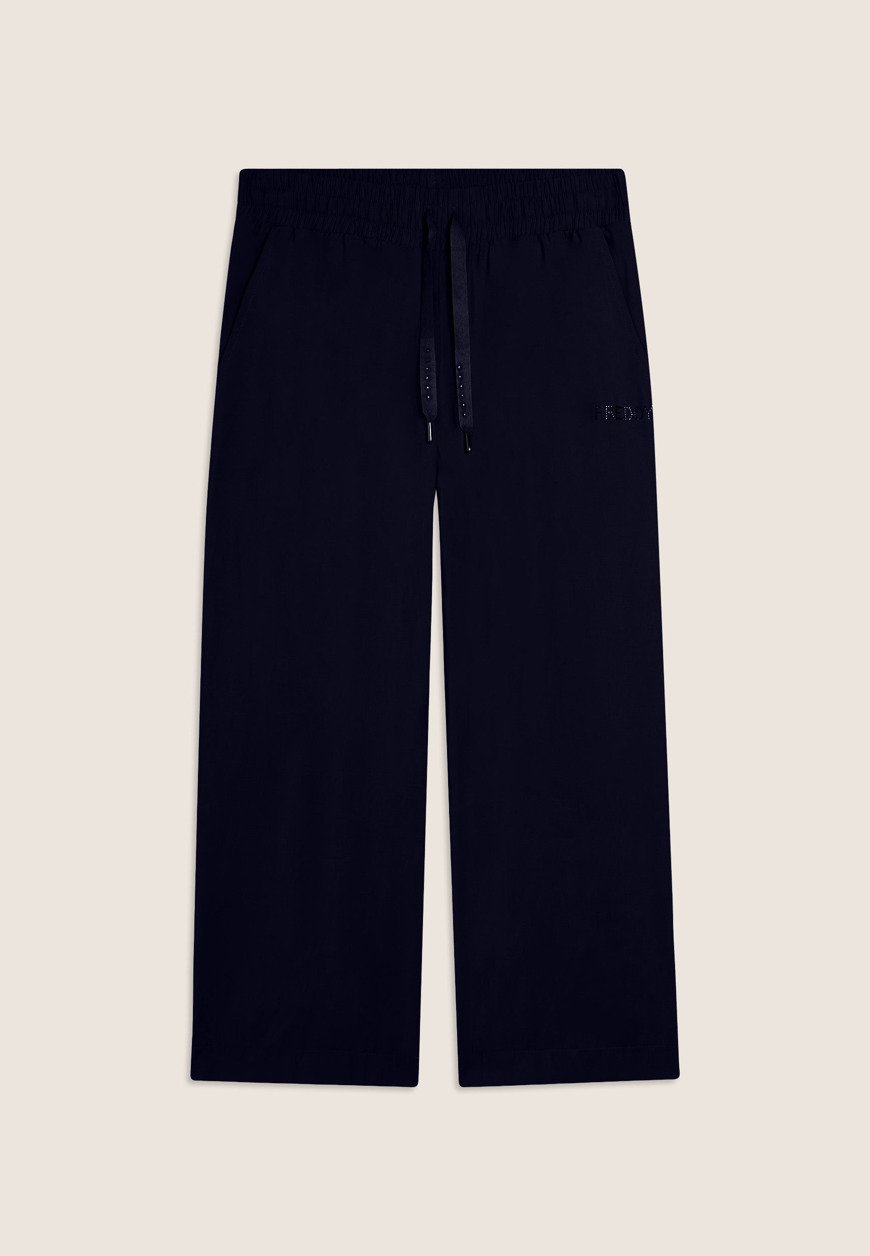 freddy-pantalon-sport-cropped-wide-leg-strass image 8