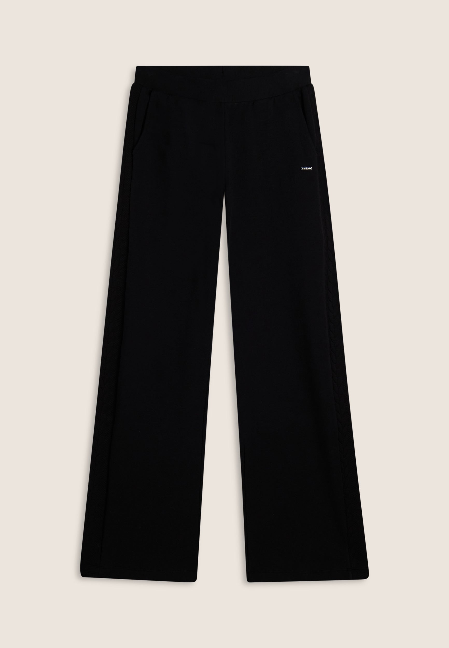 freddy-pantalon-wide-leg-molleton-gratt-bandes-tresses image 1
