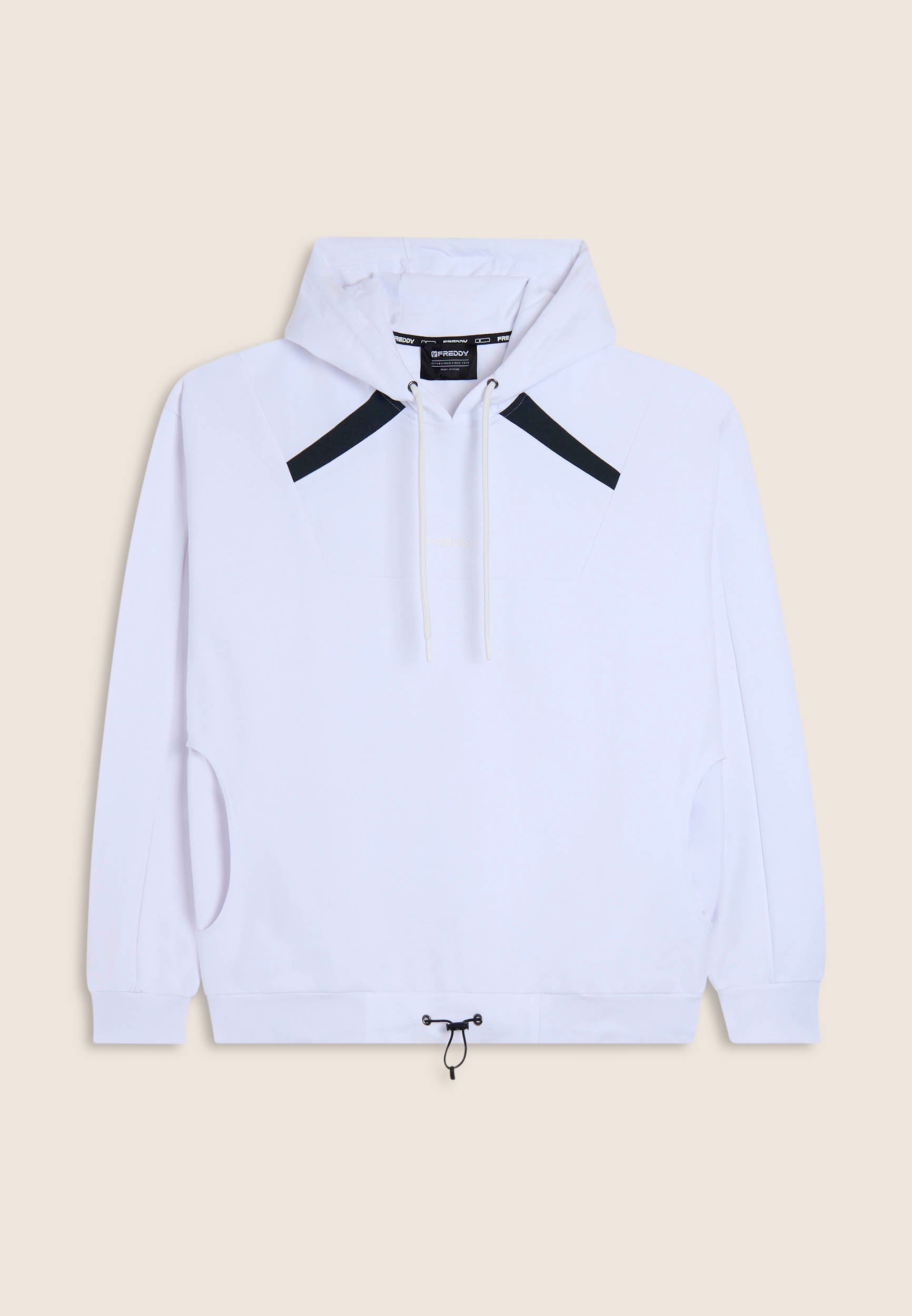 freddy-wr-up-felpa-sweat-capuche-french-terry-poche-kangourou image 4