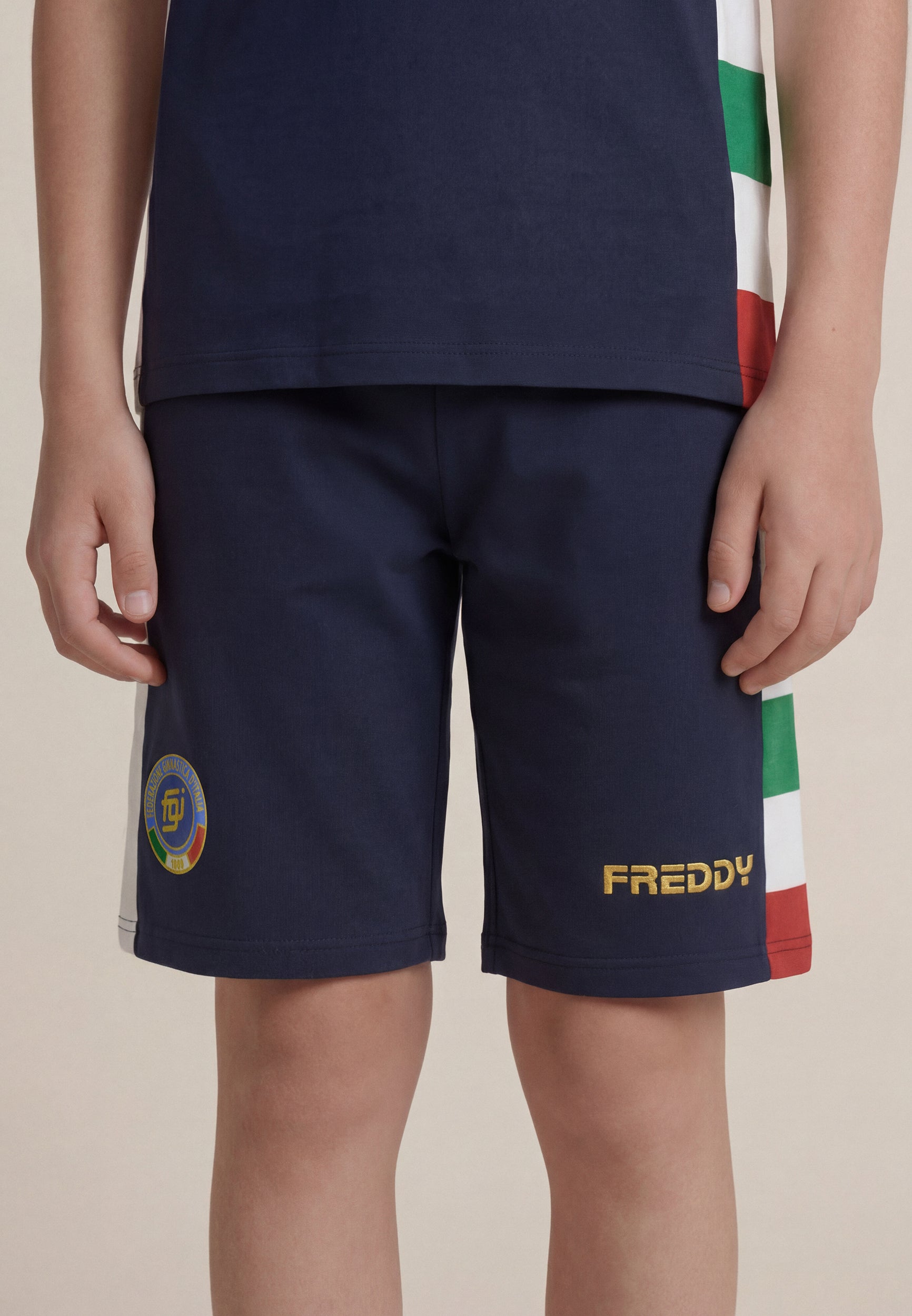 freddy-short-enfant-italia-fgi-french-terry-bicolore image 4