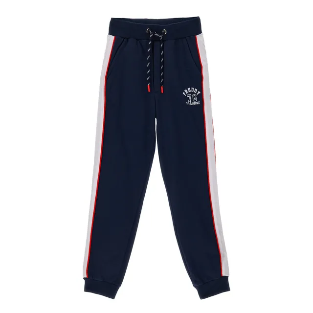 freddy-pantaloni-felpa-bande-laterali-piping-college image 1