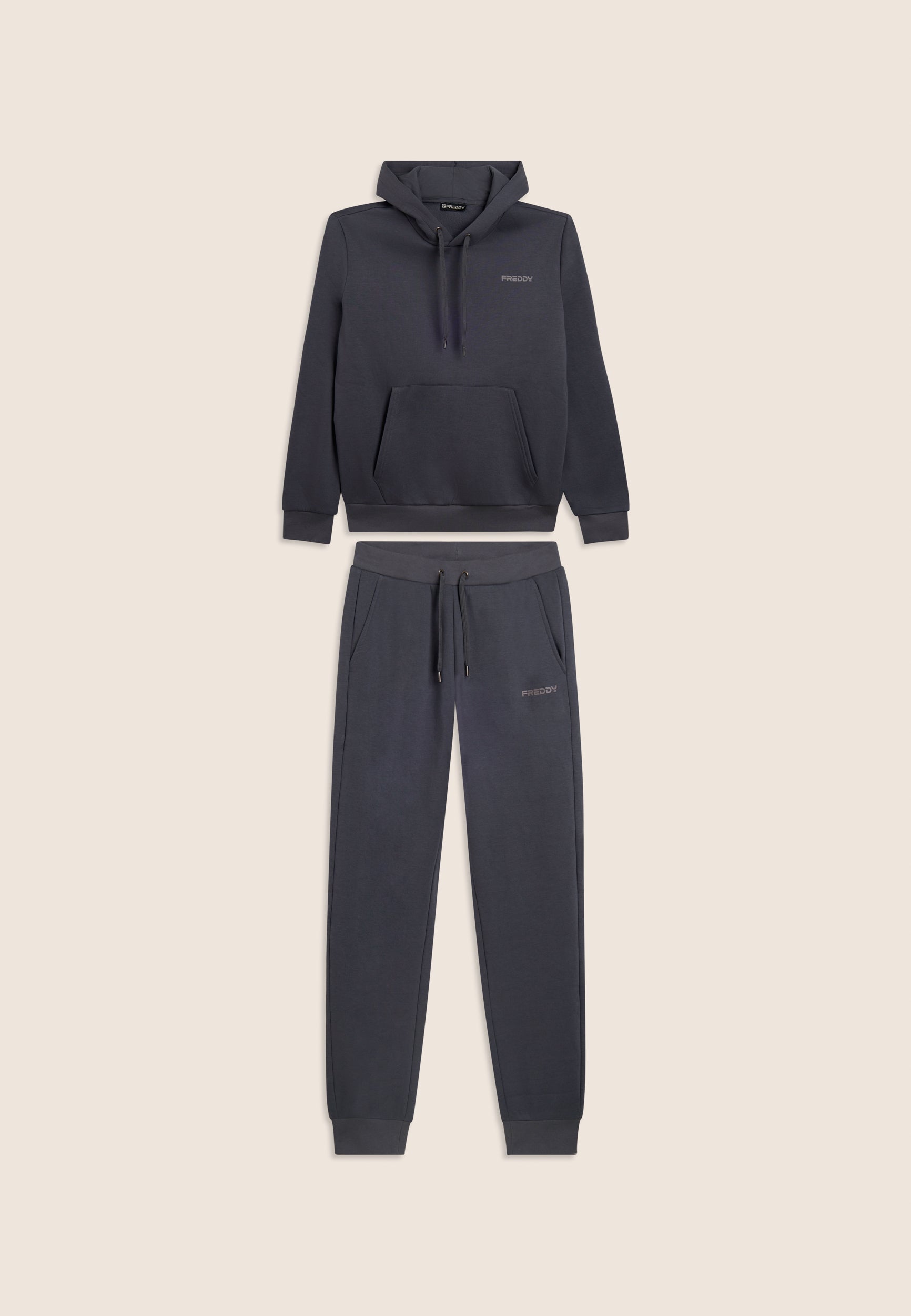 freddy-tuta-homme-sweat-capuche-molleton-gratt image 4