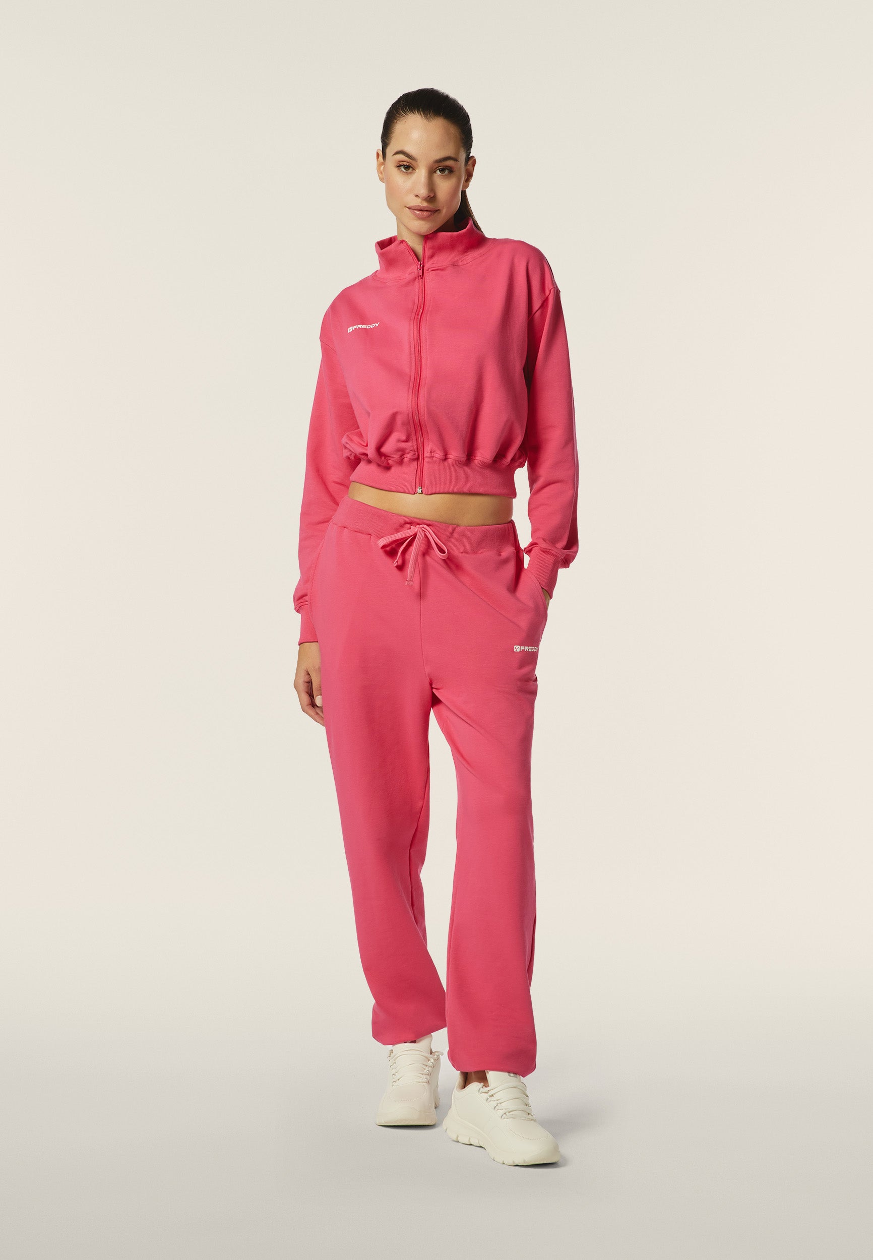 freddy-tuta-attitude-femme-et-junior-sweat-crop-zipp-pantalon image 1