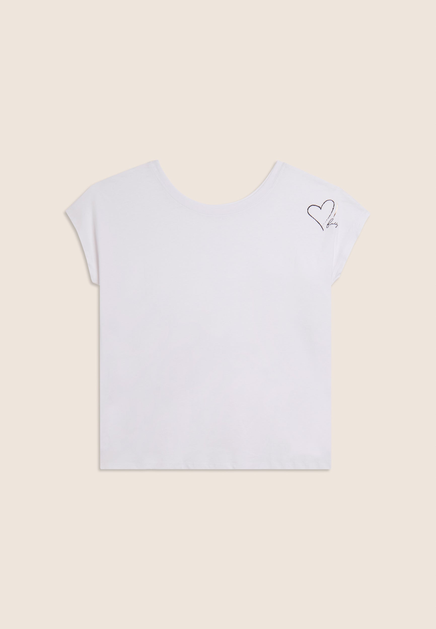 freddy-t-shirt-femme-r-versible-coeurs-logo-supima image 6
