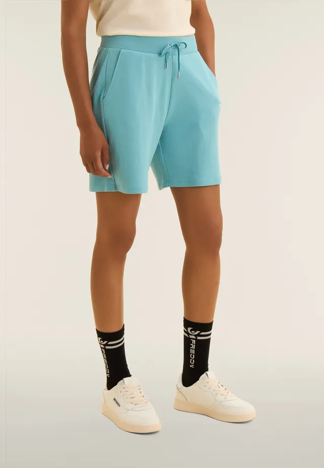 freddy-pantalon-court-regular-logo-glitter-short-coton image 1