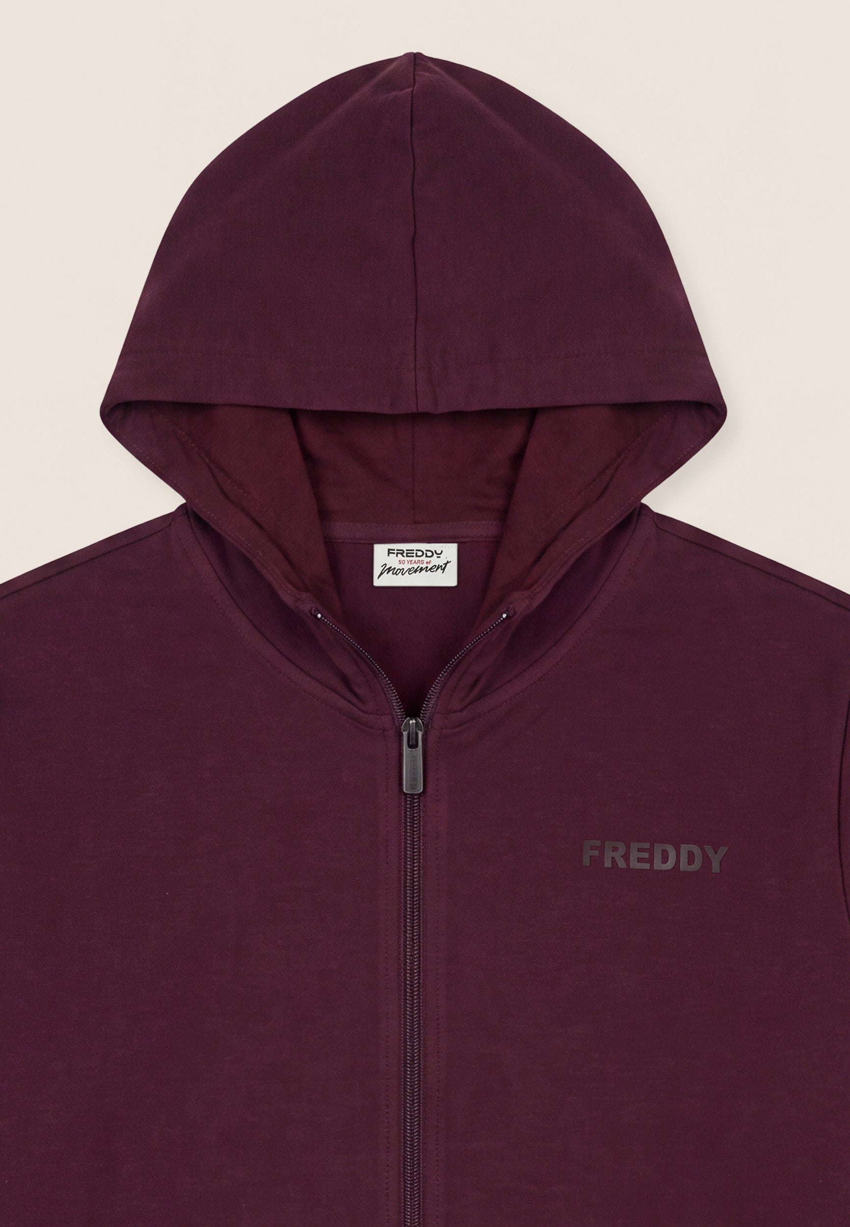 freddy-felpa-uomo-tecnica-cappuccio-zip-wr-up image 3