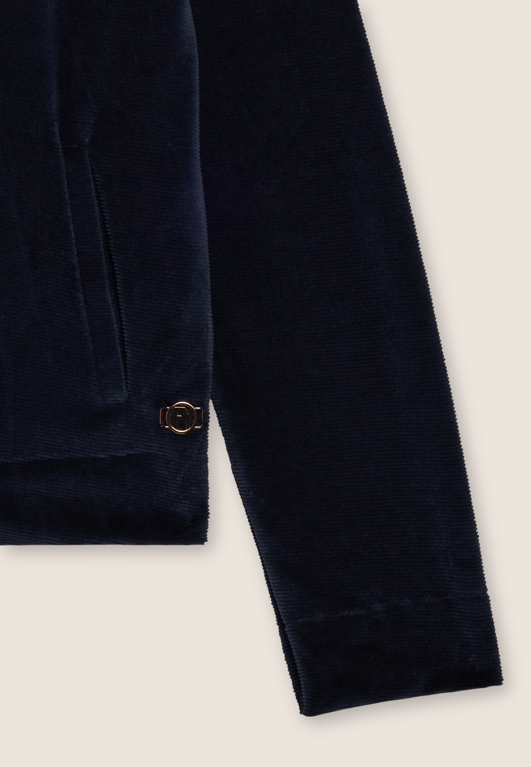freddy-sweat-cropped-chenille-zip-col-montant image 7