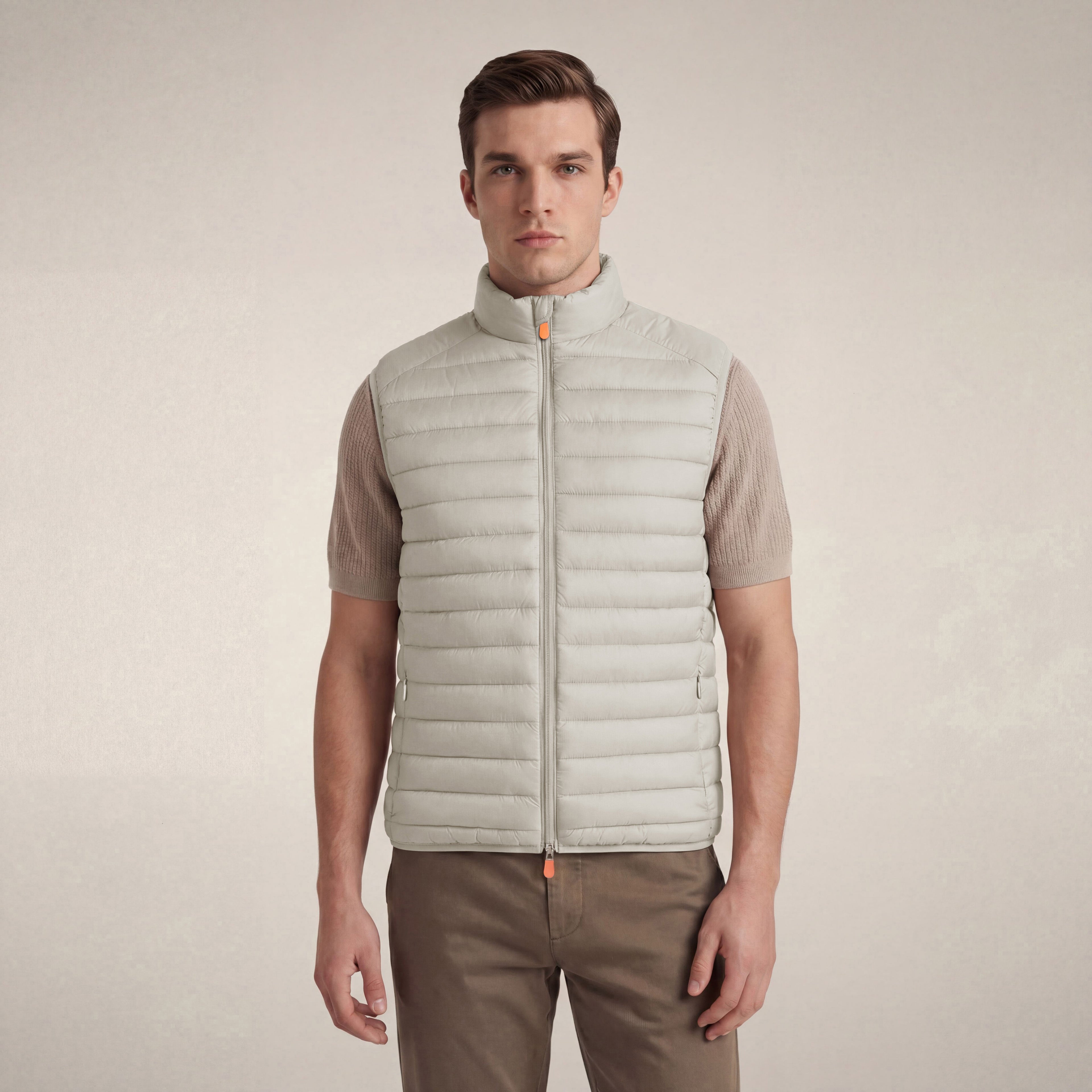 save-the-duck-adam-gilet-homme-beige-clair image 5
