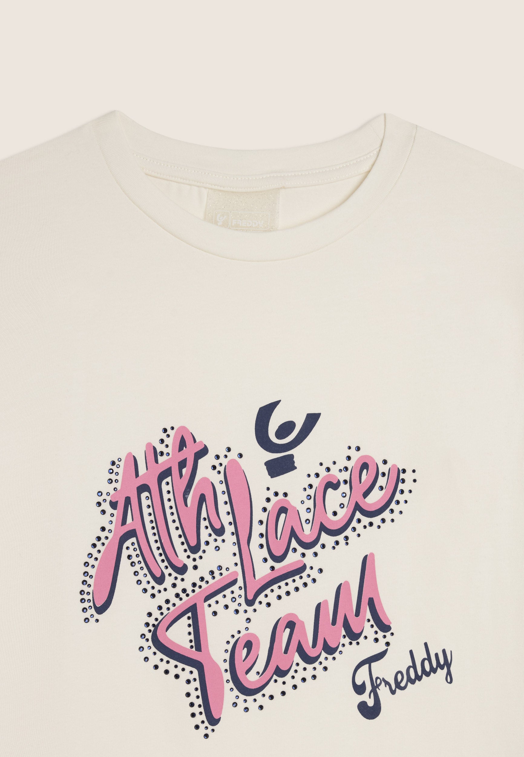 freddy-t-shirt-junior-manches-longues-graphique-strass image 3