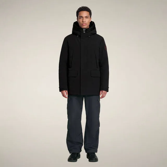 save-the-duck-gerard-parka-capuche-homme-noir-pro-tech image 1