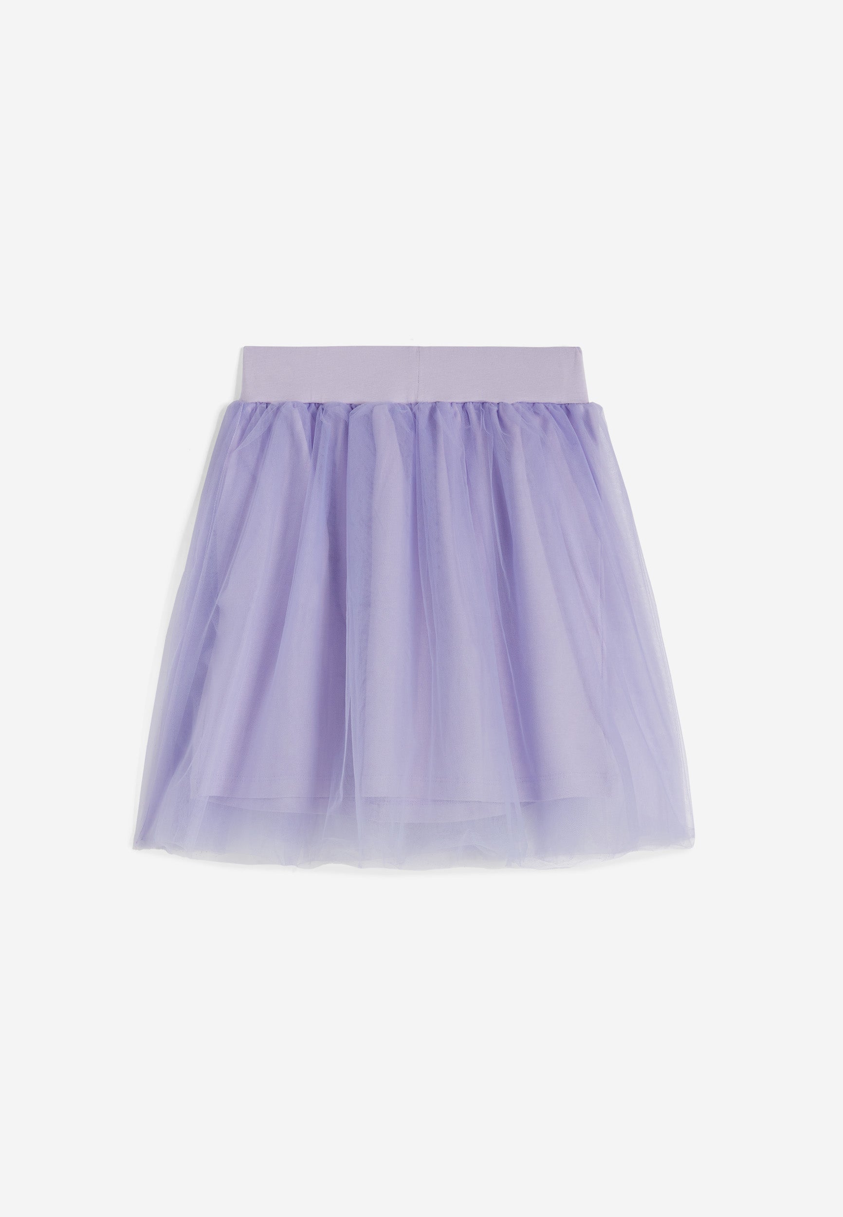 freddy-jupe-fille-regular-coton-stretch-volant-tulle-pastel image 2
