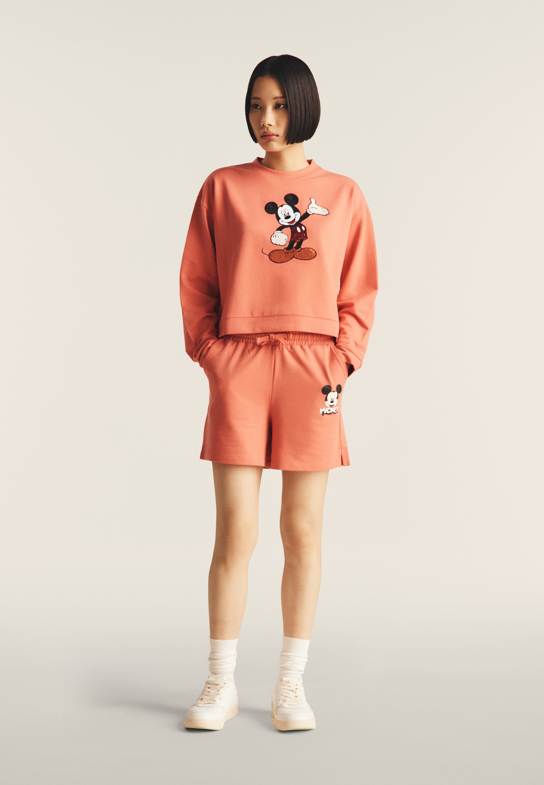 freddy-sweat-cropped-comfort-mickey-mouse-paillettes image 2