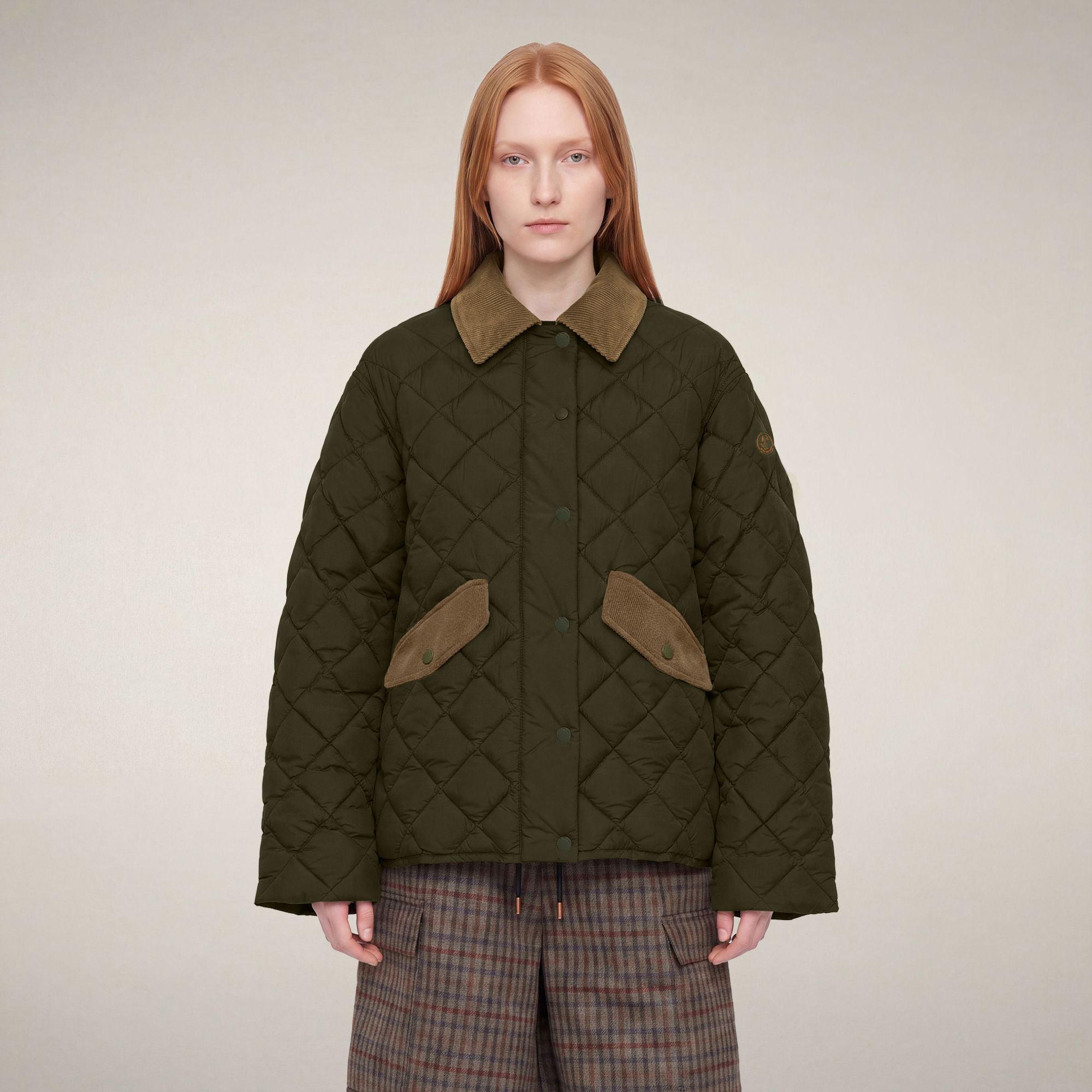 save-the-duck-jodie-doudoune-femme-vert-serpent image 5