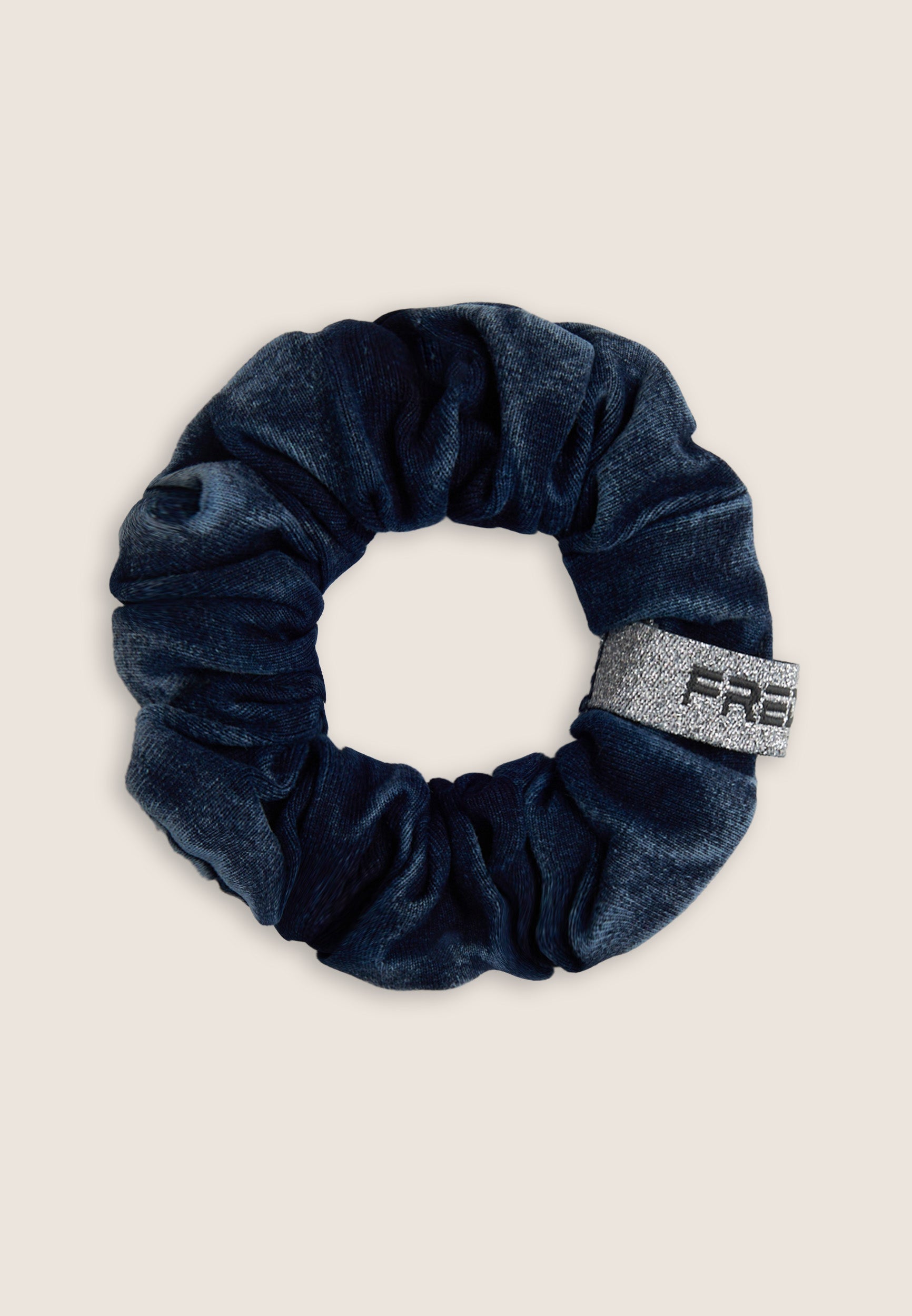 freddy-chouchou-cheveux-denim-used-logo-lurex image 4