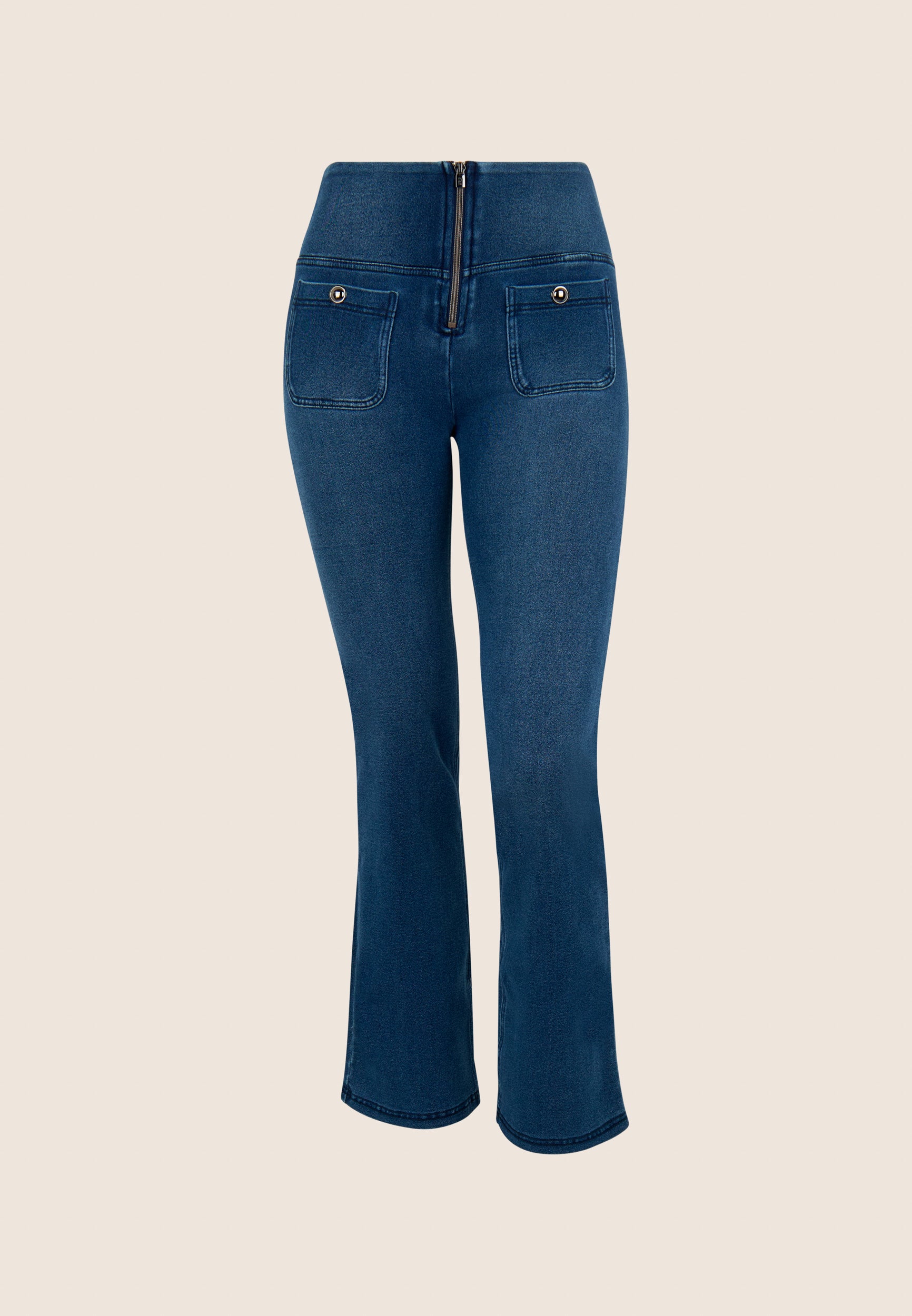 freddy-wr-up-pantalon-bootcut-denim-satin image 7