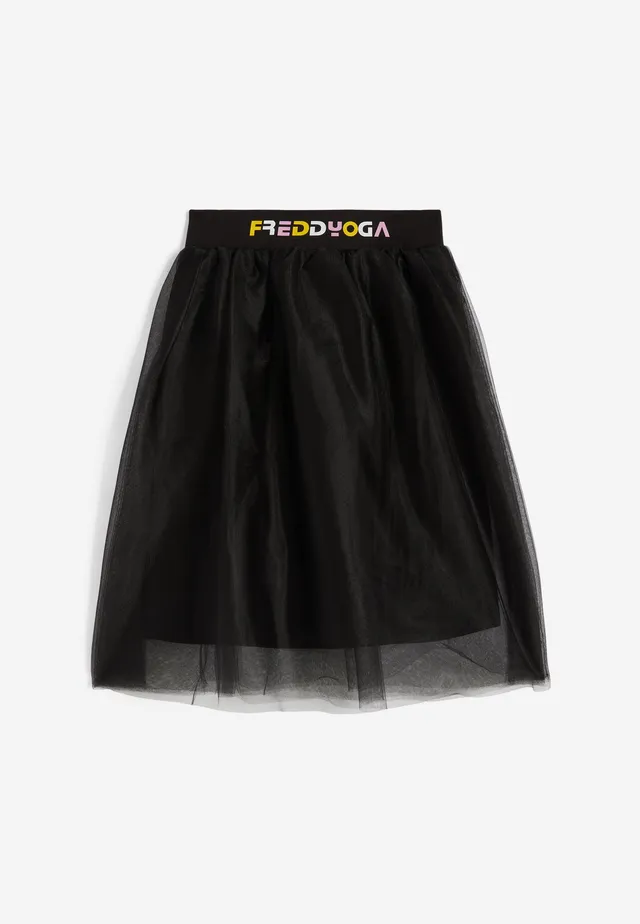 freddy-jupe-fille-coton-lastique-avec-surjupe-tulle image 1