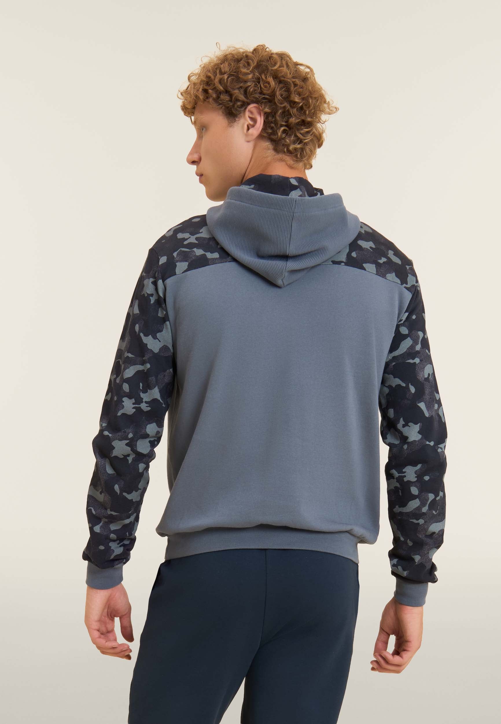 sweat-capuche-homme-freddy-coton-camouflage-logo image 3
