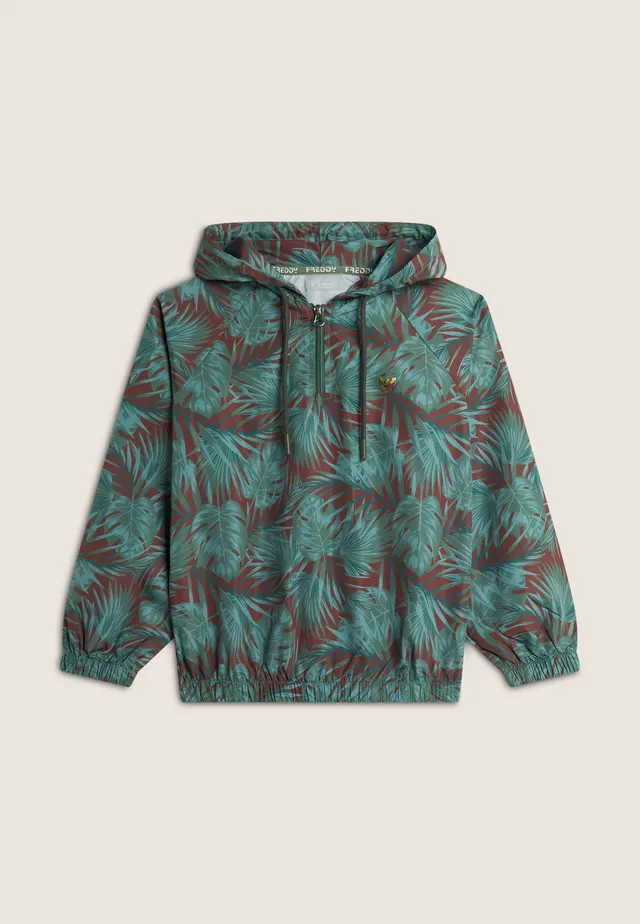 freddy-veste-softshell-fille-tropicale-capuche image 1