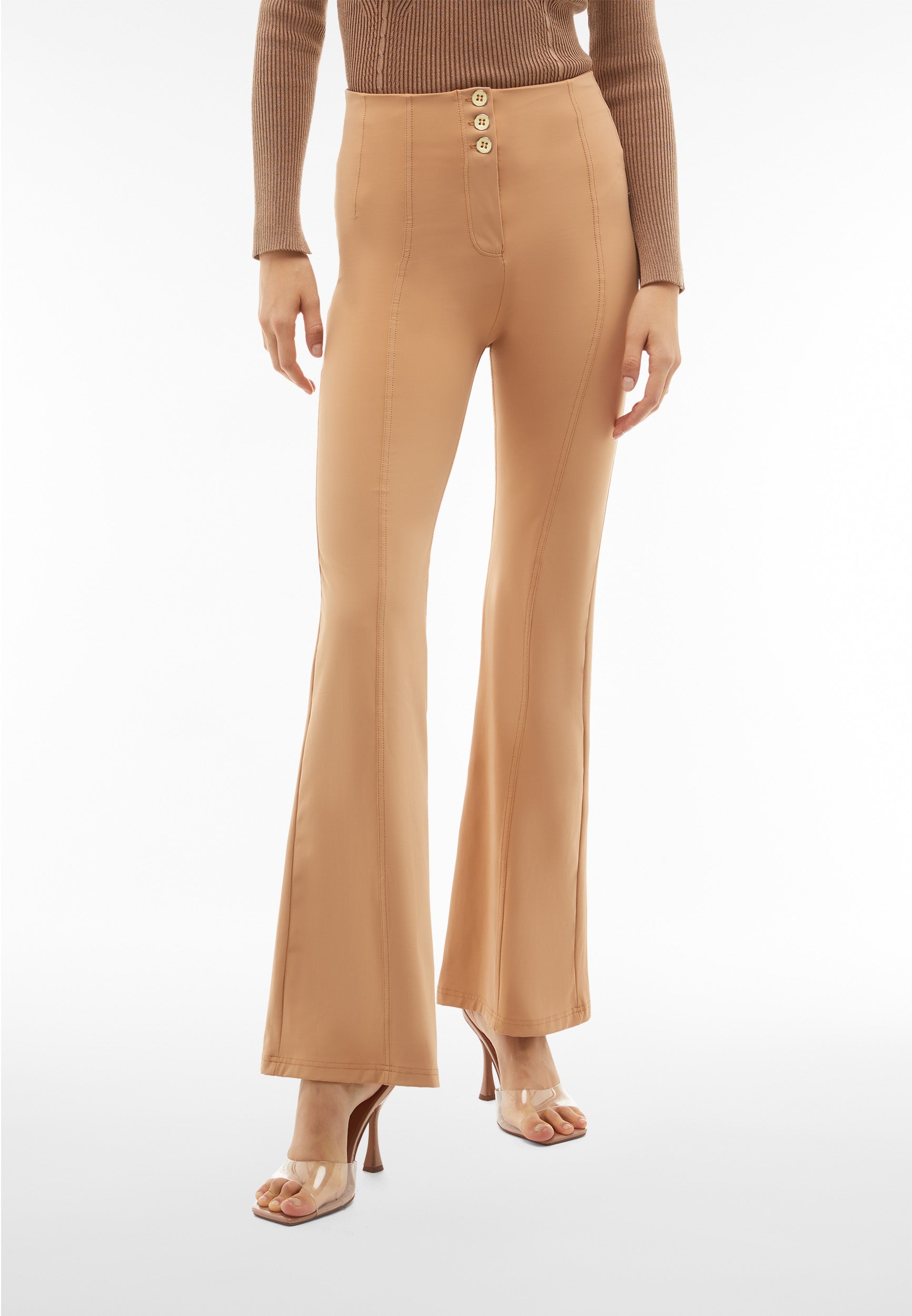 freddy-wr-up-pantalon-taille-super-haute-bustier-flare image 1