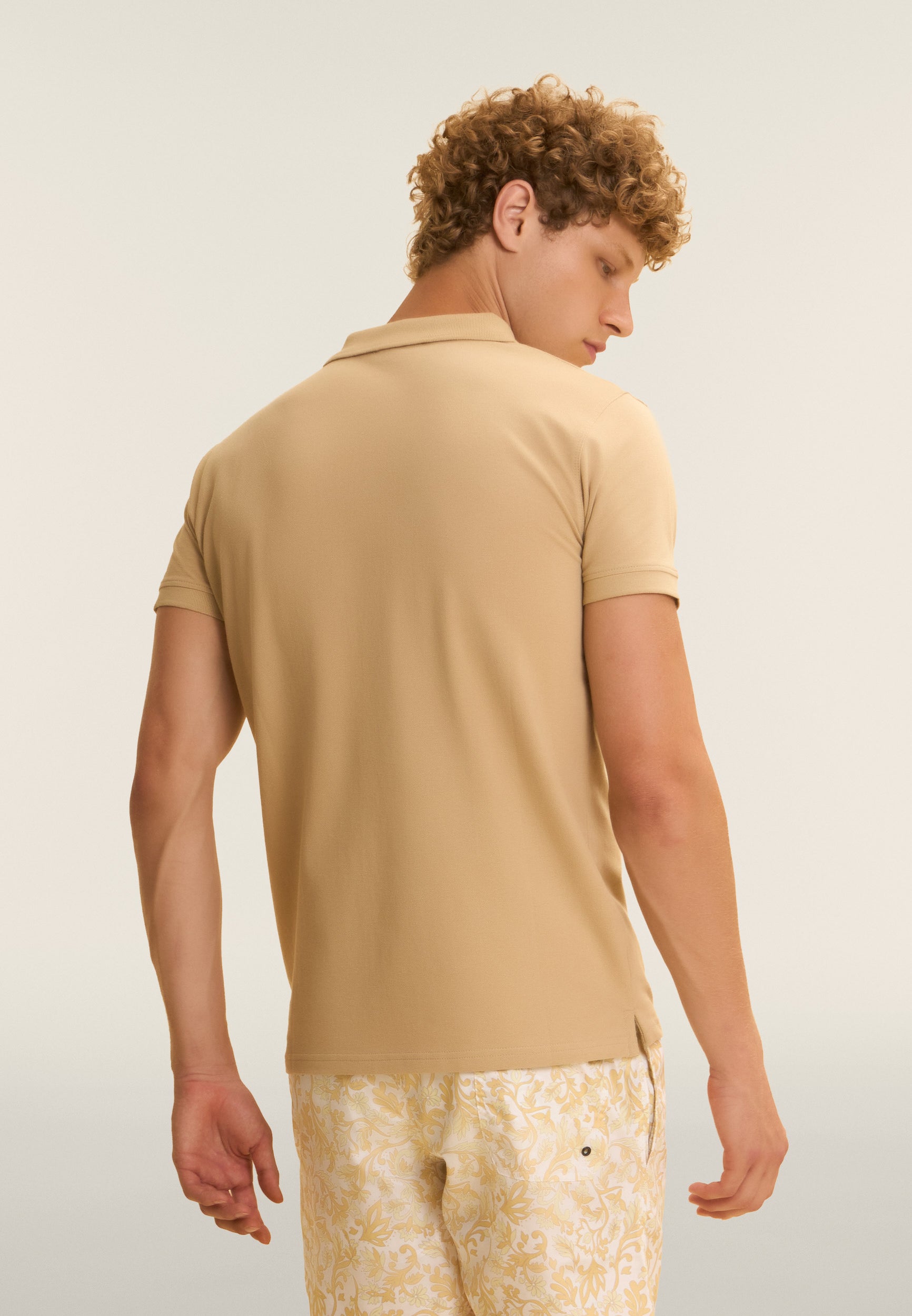 polo-homme-freddy-piqu-coton-logo-outline image 3