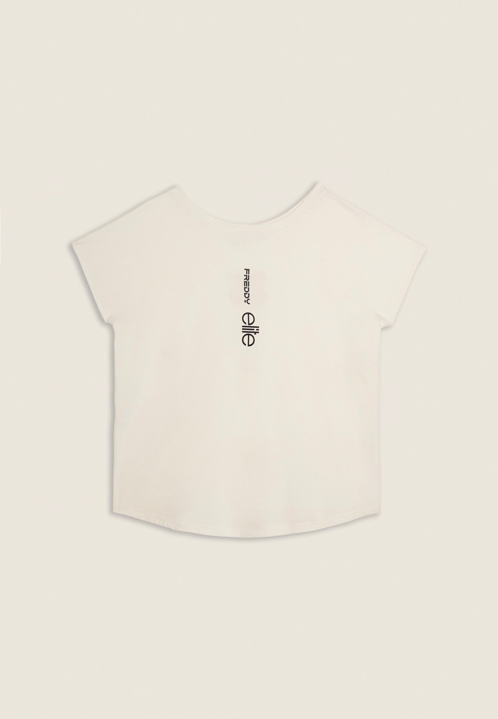 freddy-t-shirt-femme-bi-fronte-elite-x-freddy-jersey-coton image 8