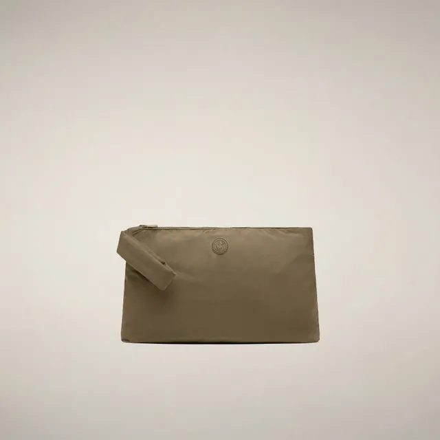 save-the-duck-remy-pochette-unisexe-marron-khaki image 1