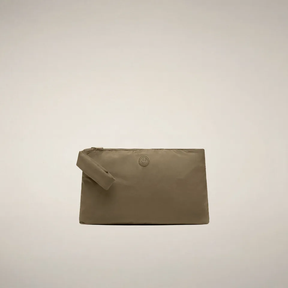 save-the-duck-remy-pochette-unisexe-marron-khaki image 1