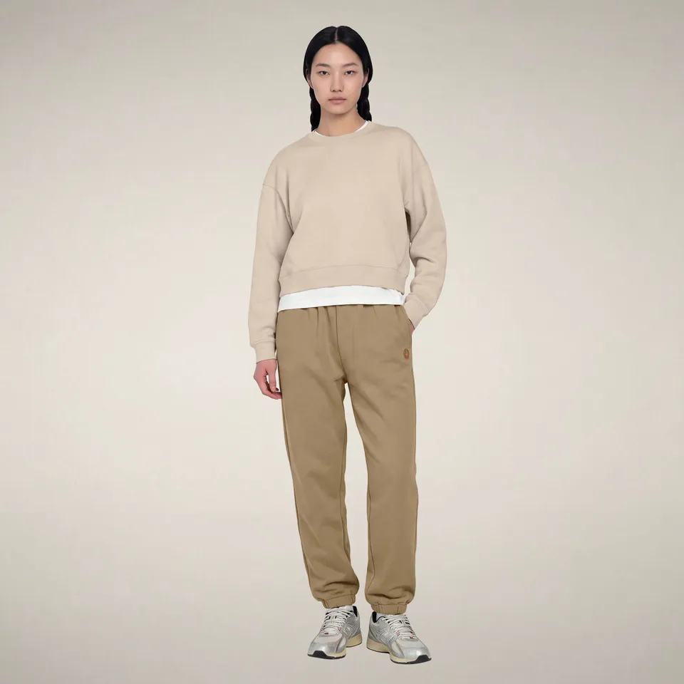 save-the-duck-hiroko-pantalon-femme-beige-biscotto image 1