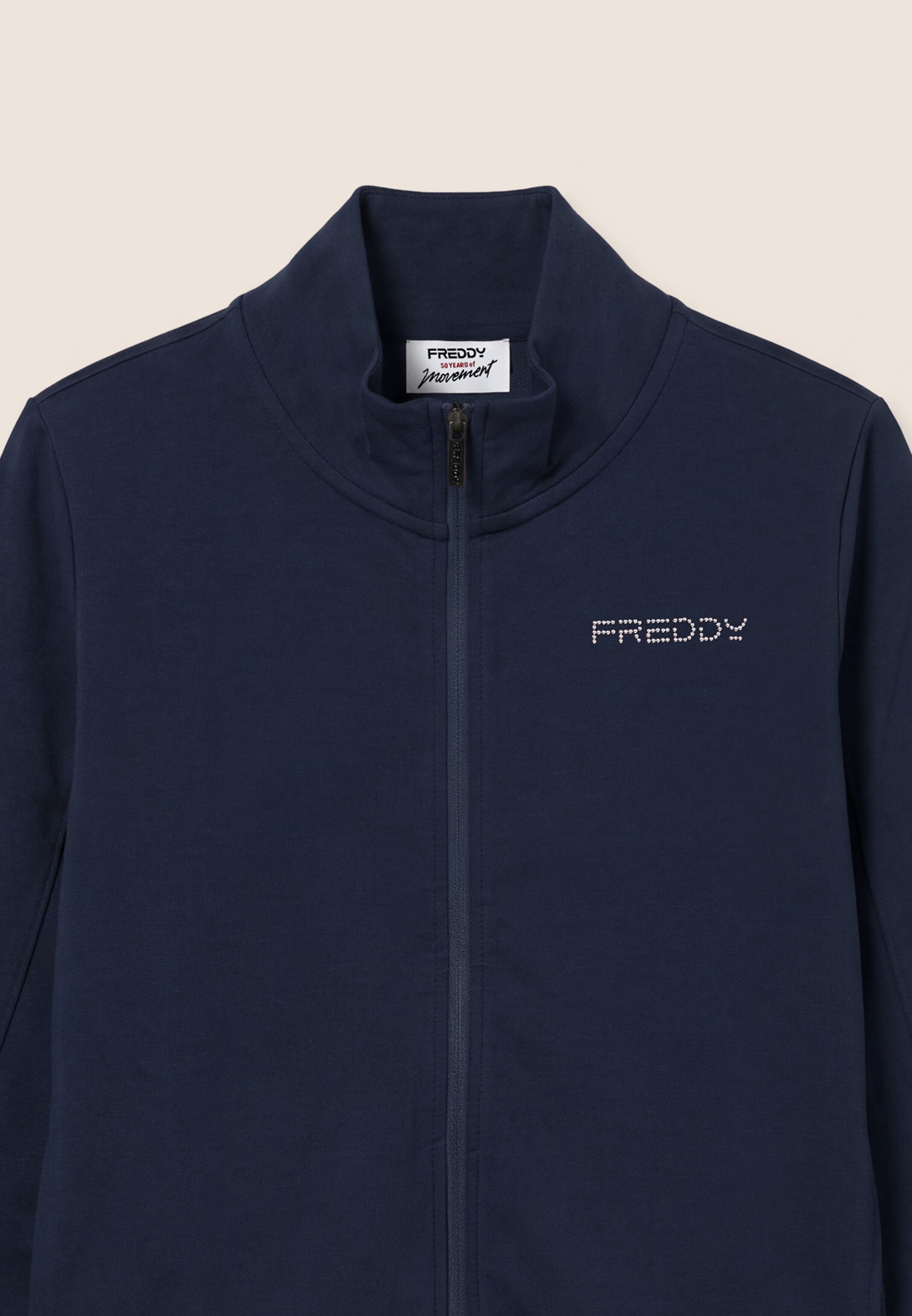 freddy-tuta-sportiva-donna-zip-col-haut-logos-perles image 3