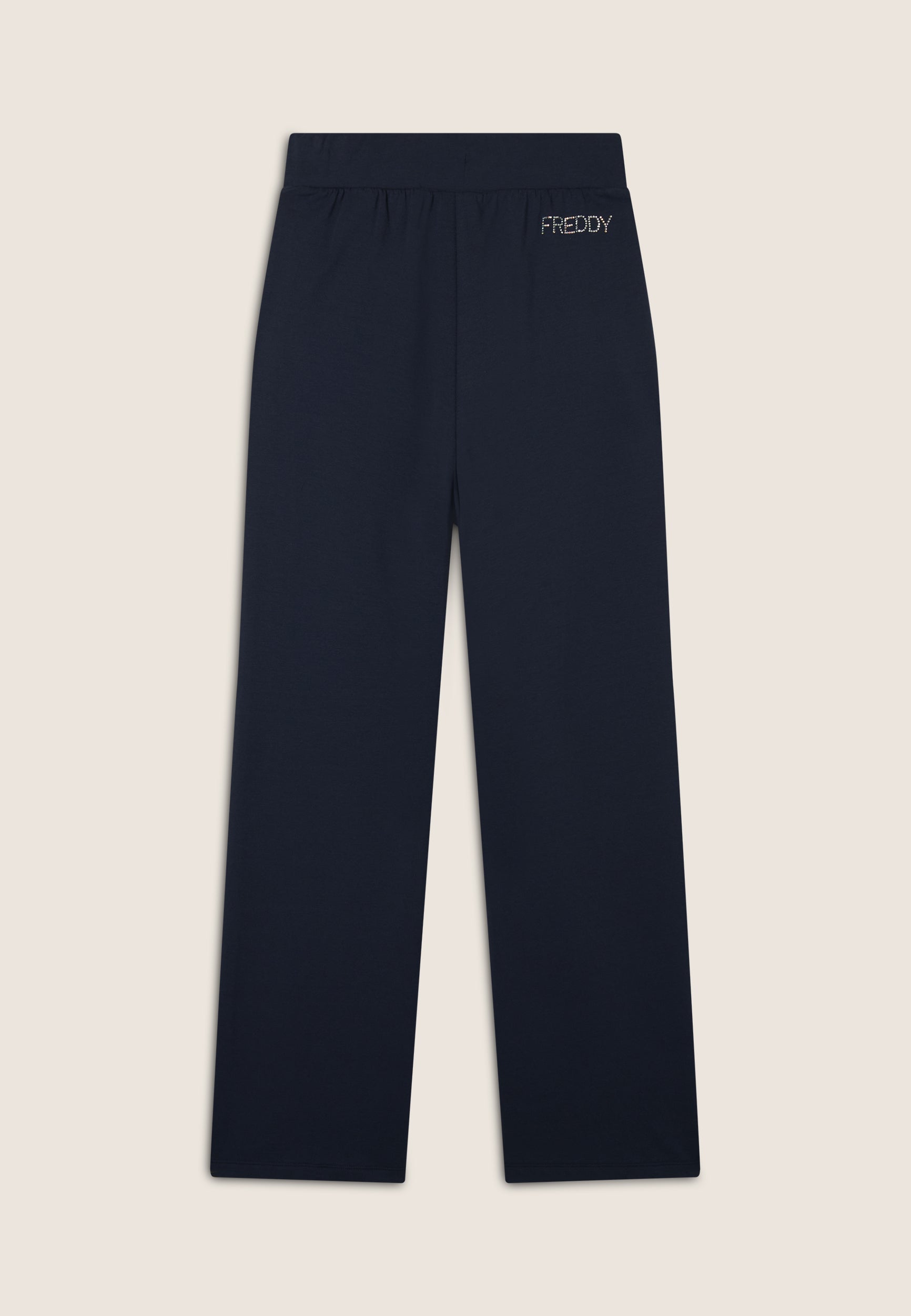 freddy-pantalon-comfort-fit-jambe-droite-french-terry-modal-strass image 6