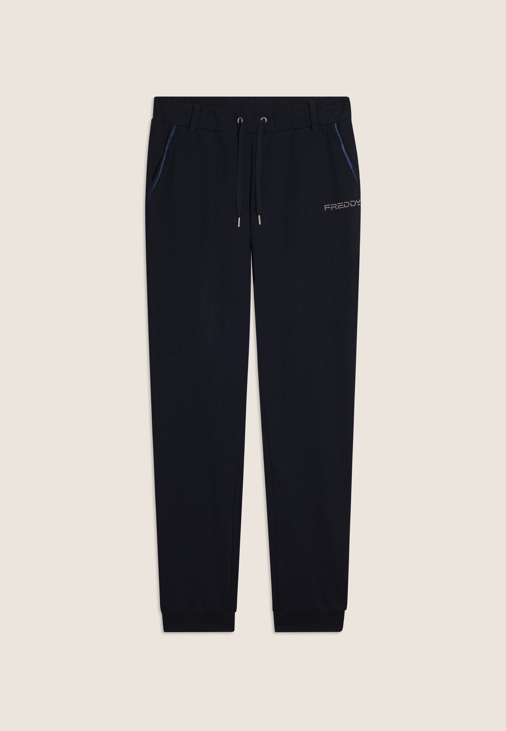 freddy-pantalon-jogging-femme-jersey-lourd-coulisse-poignets image 8