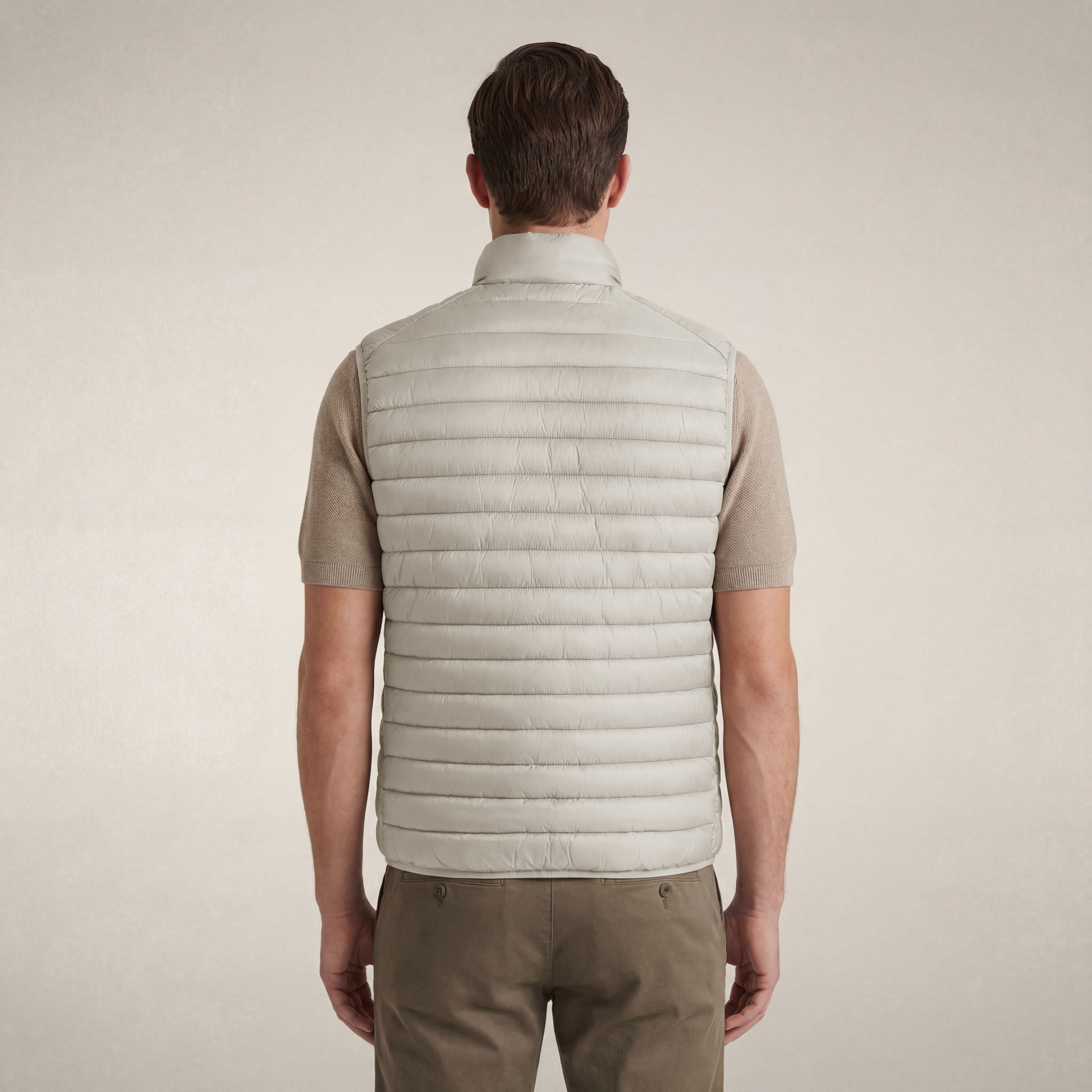 save-the-duck-adam-gilet-homme-beige-clair image 2