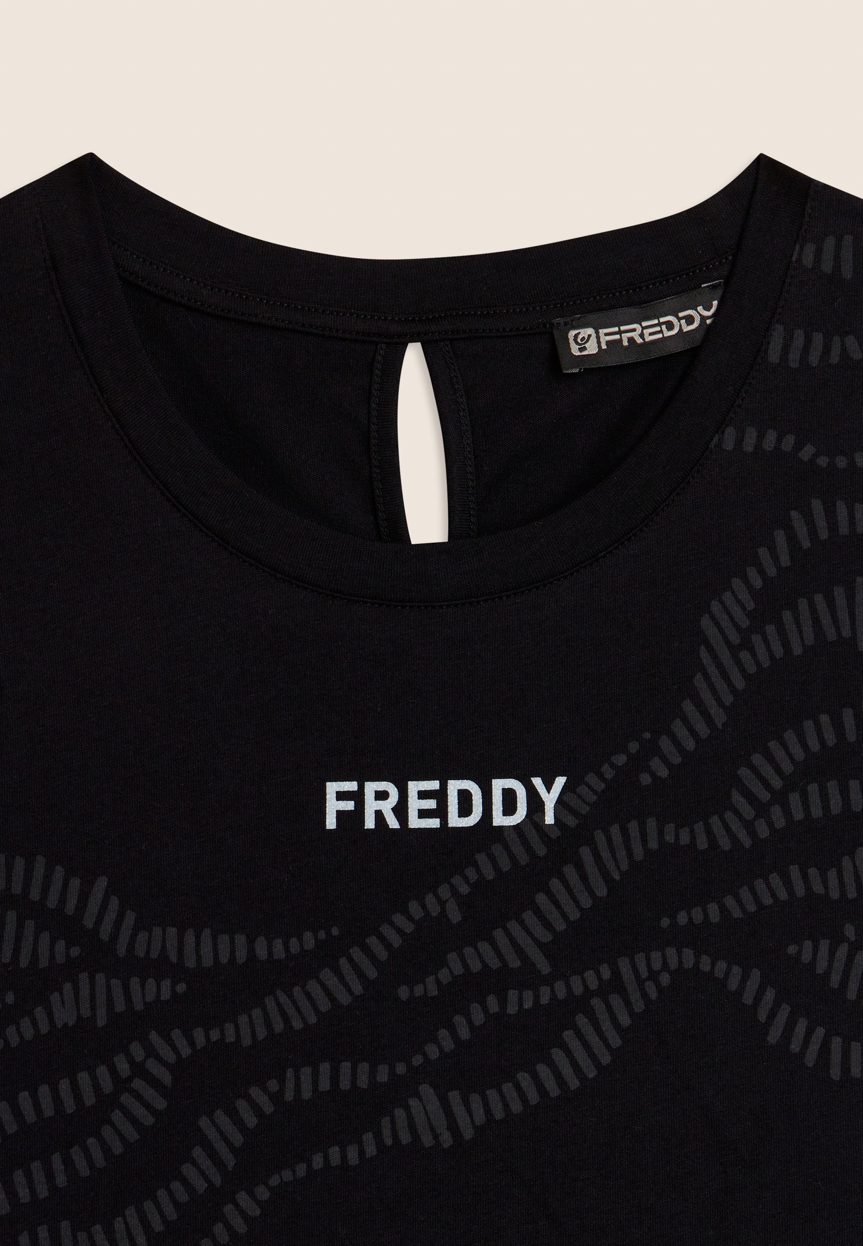 freddy-robe-jersey-coton-motif-graphique-cut-out image 8