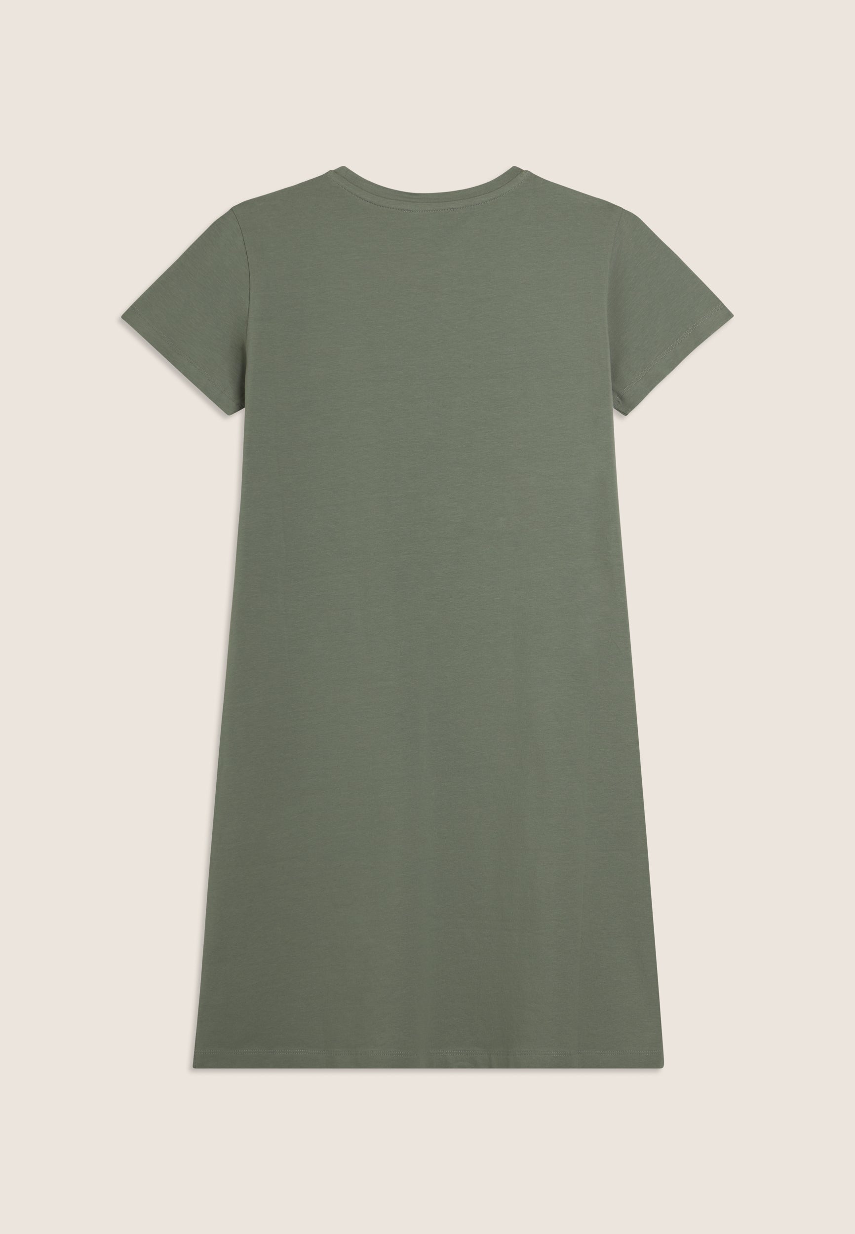 freddy-robe-regular-mi-longue-jersey-coton-logo-perles image 7