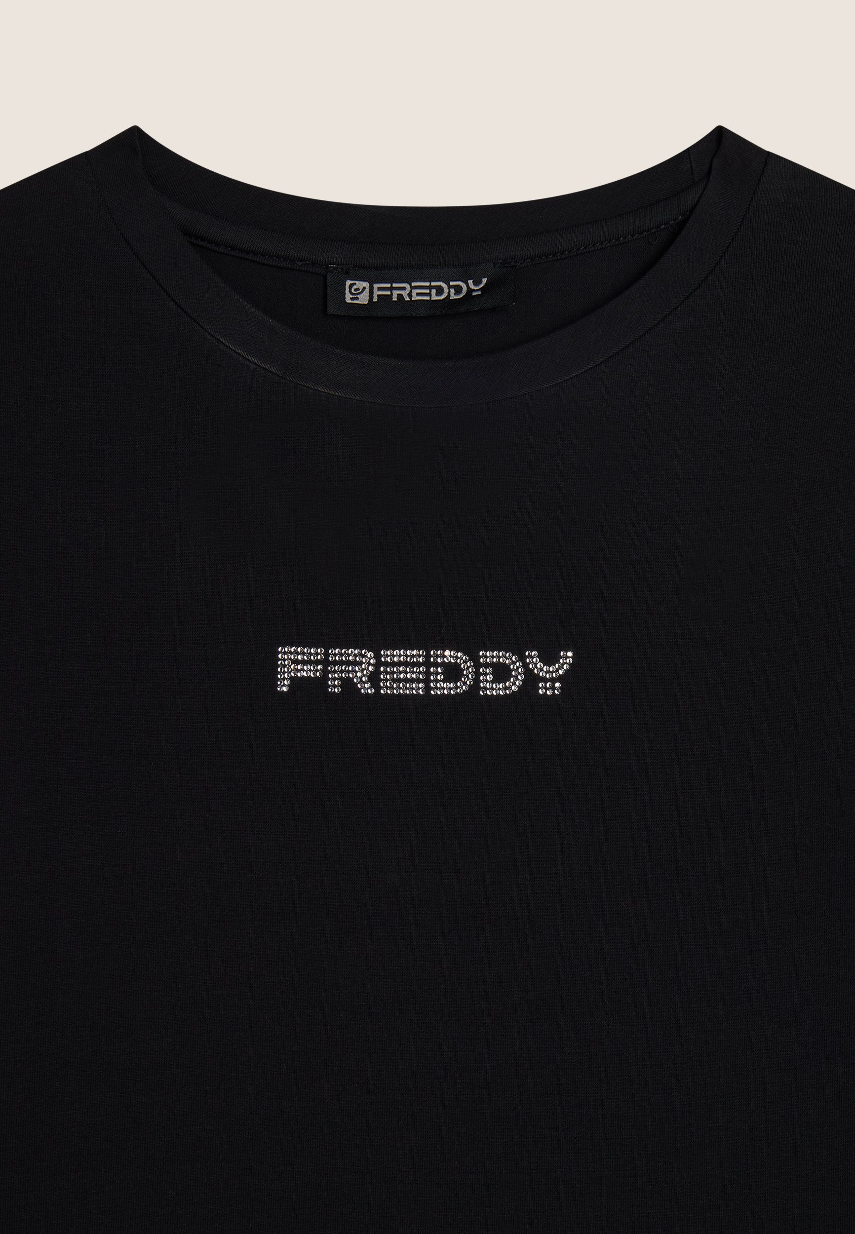 freddy-body-manches-longues-scollo-quadrato-jersey-strass image 7