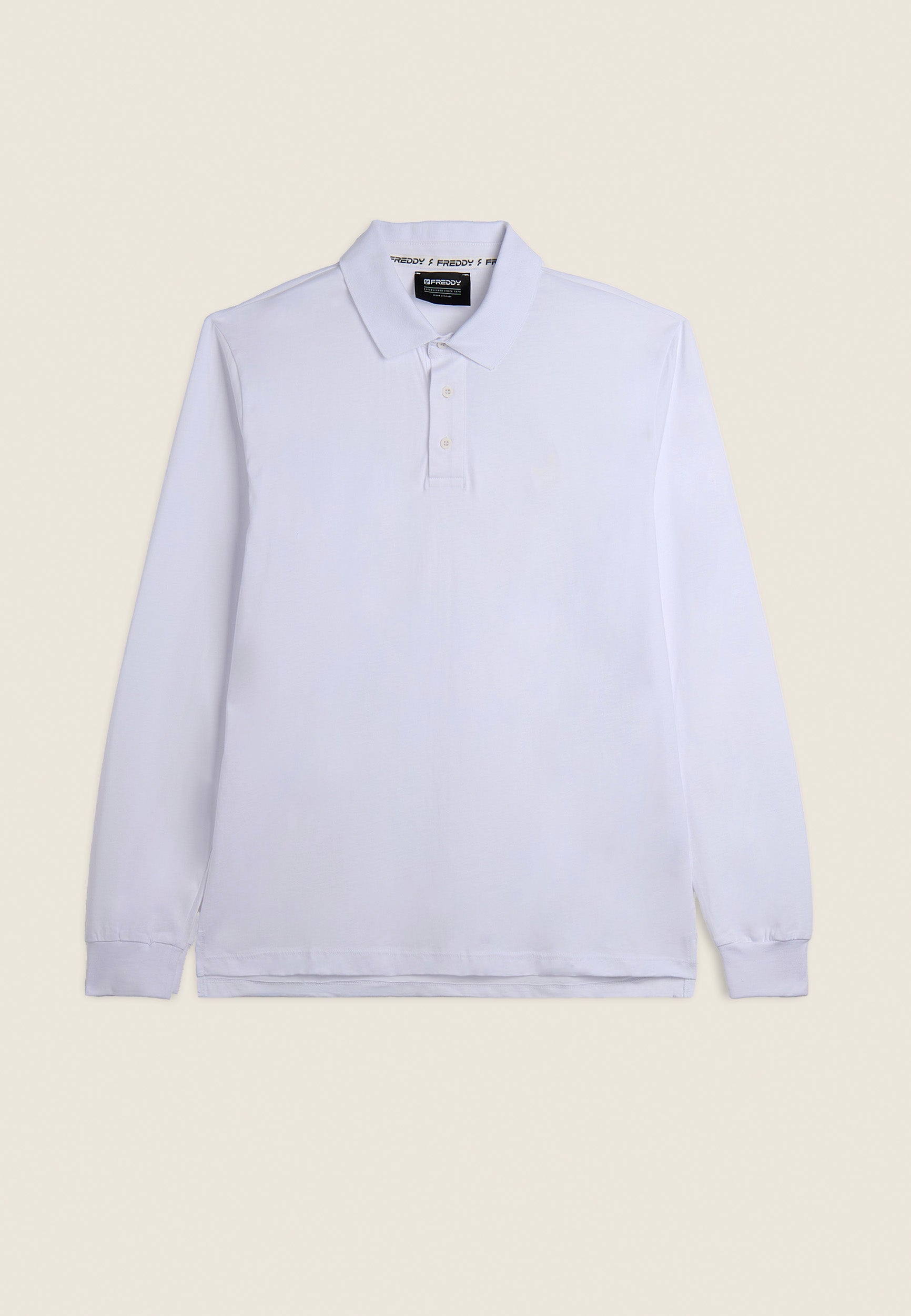 freddy-polo-manches-longues-coton-classique-femme image 4