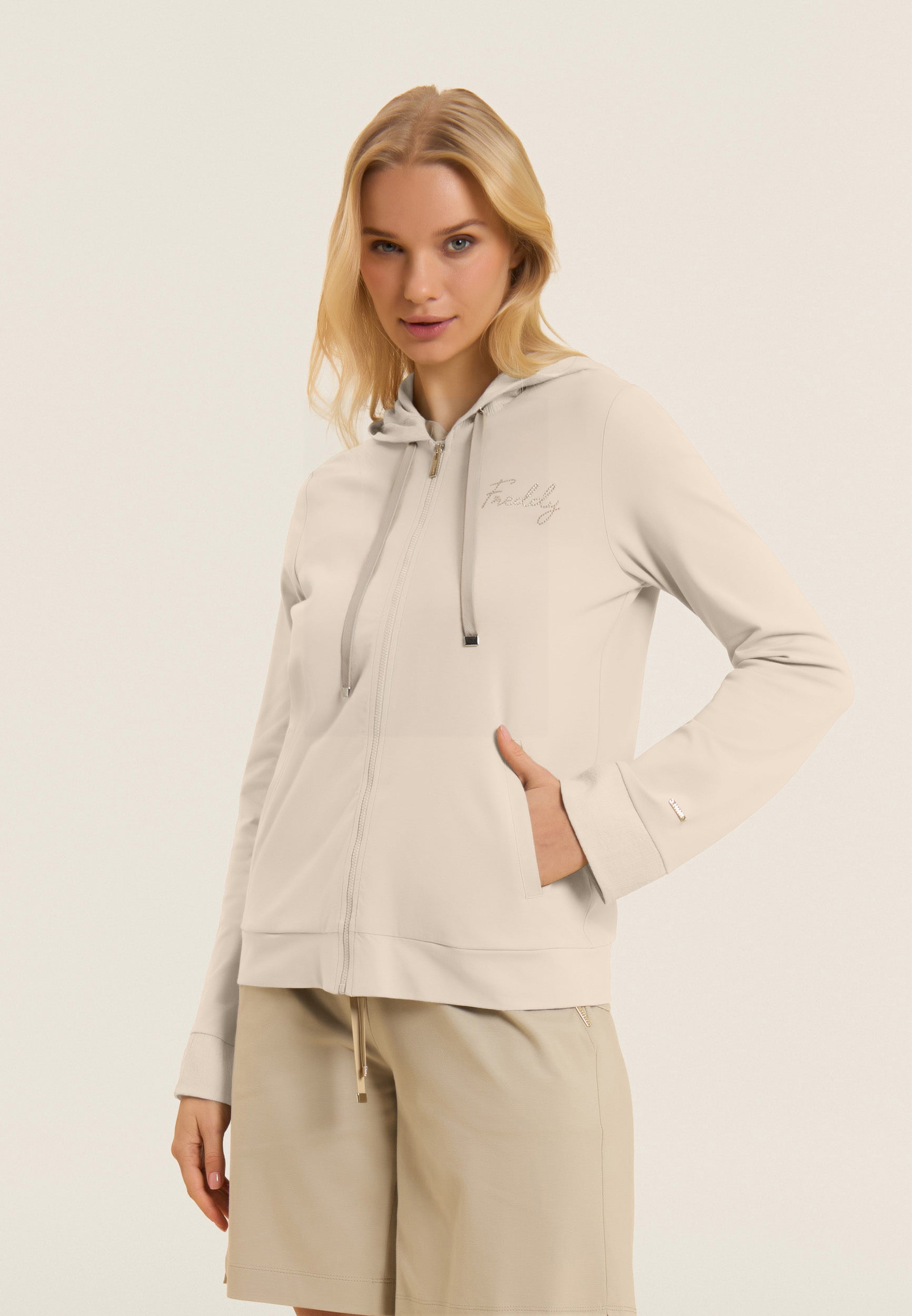freddy-sweat-zipp-capuche-crinkle-heavy-jersey-femme image 1