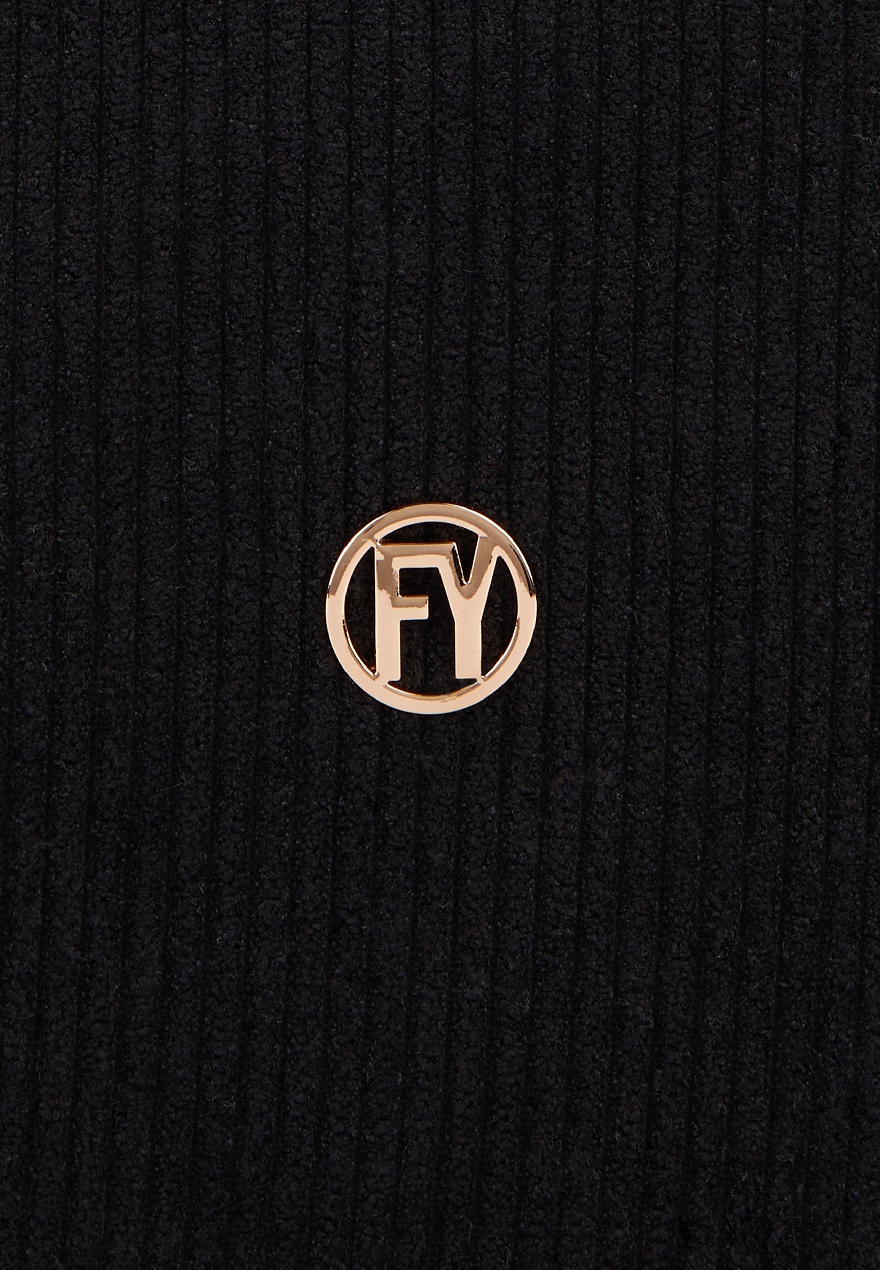 freddy-bustina-pochette-en-velours-c-tes-logo-fy-dor image 4