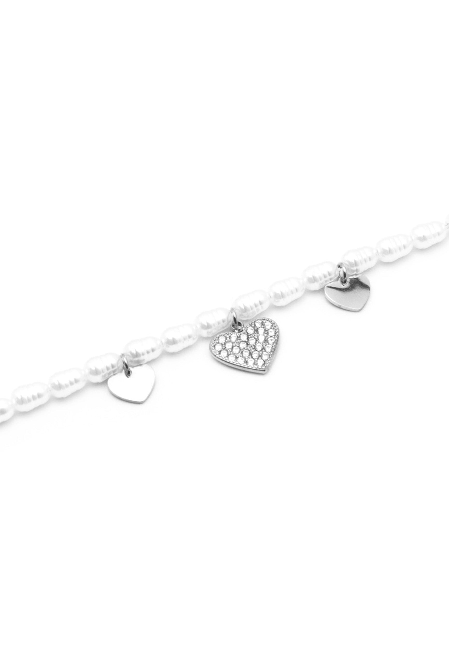 freddy-bracciale-bracelet-cha-ne-c-urs-perles-acier-argent image 2