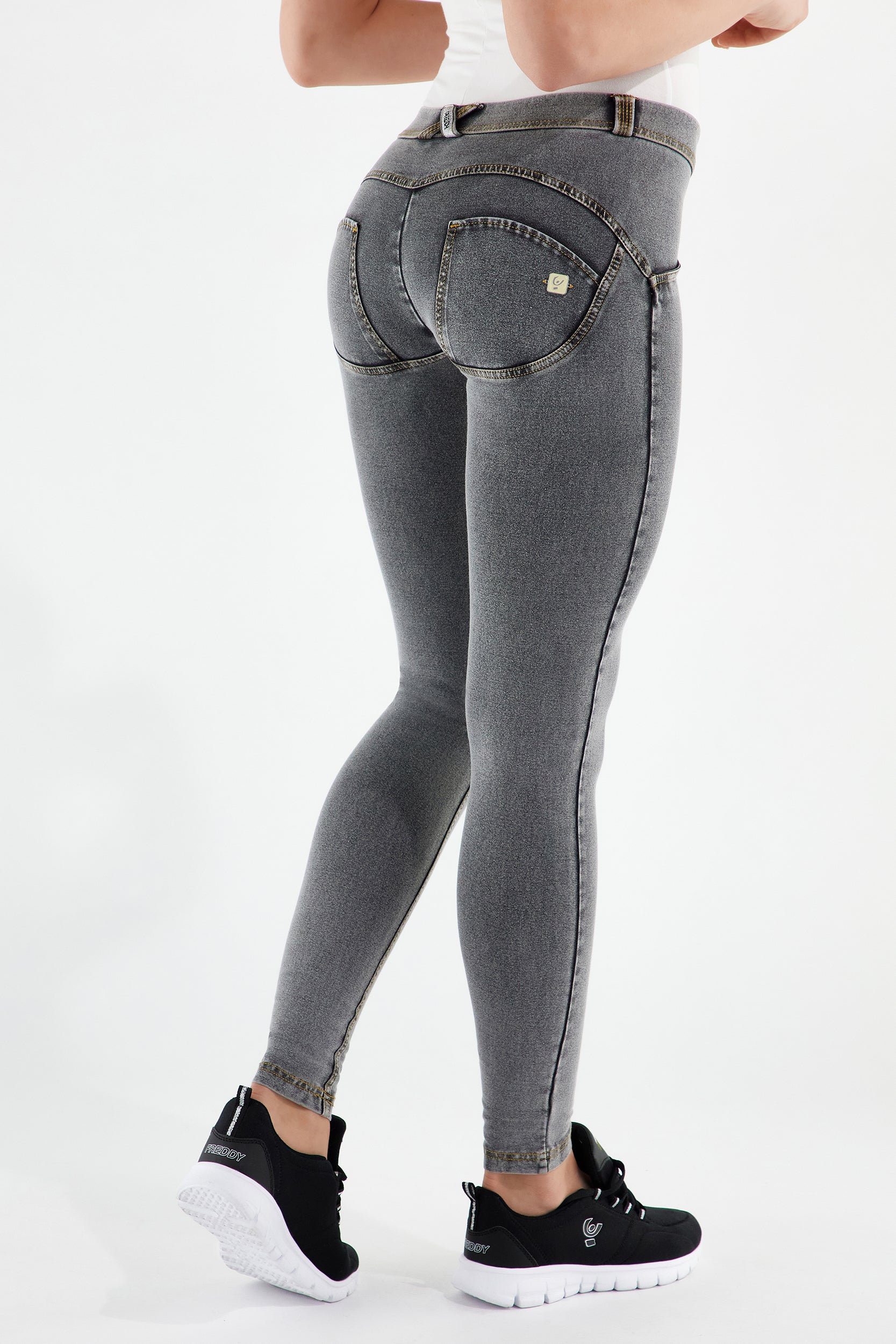 pantalon-wr-up-freddy-skinny-denim-clair-effet-shaping image 2