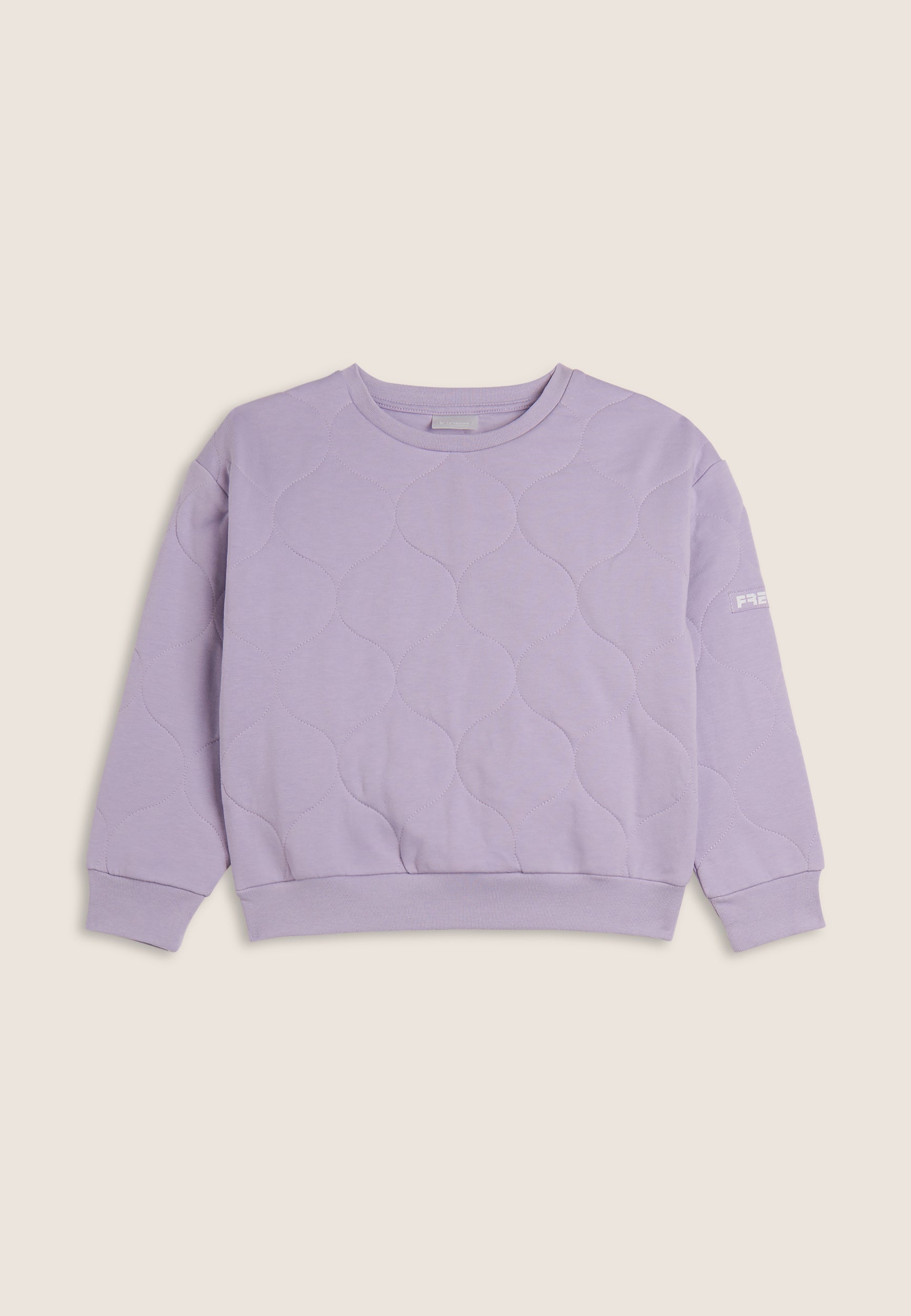 freddy-sweat-fille-texturis-logo-manche-col-rond image 4