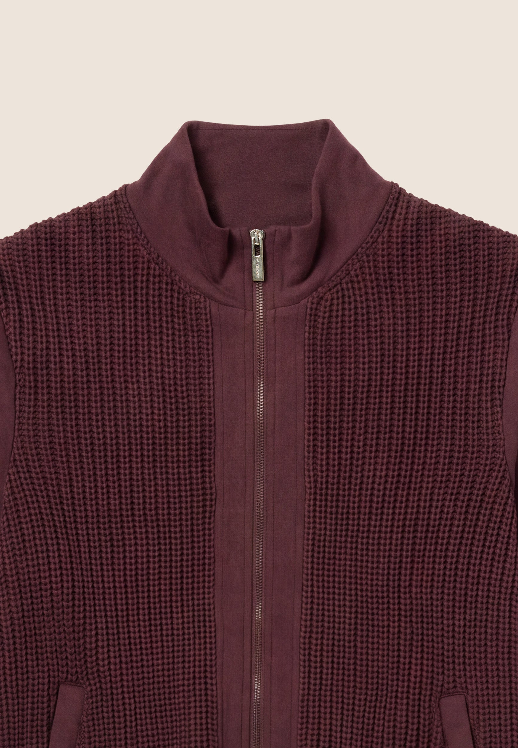 freddy-sweat-slim-femme-col-montant-tricot-c-tel-zip image 3