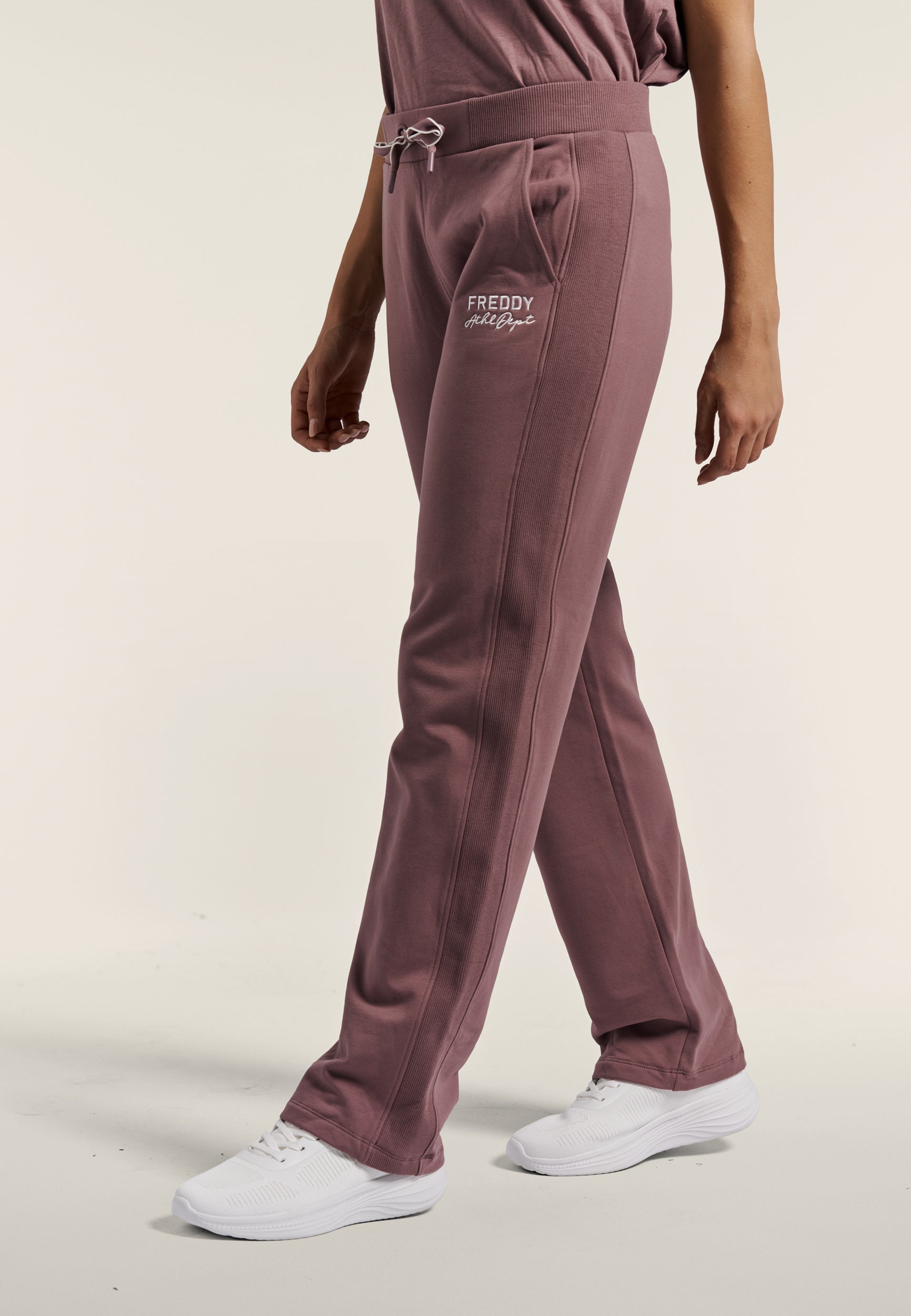 freddy-pantalon-sport-femme-regular-droit-felpa-coton image 1
