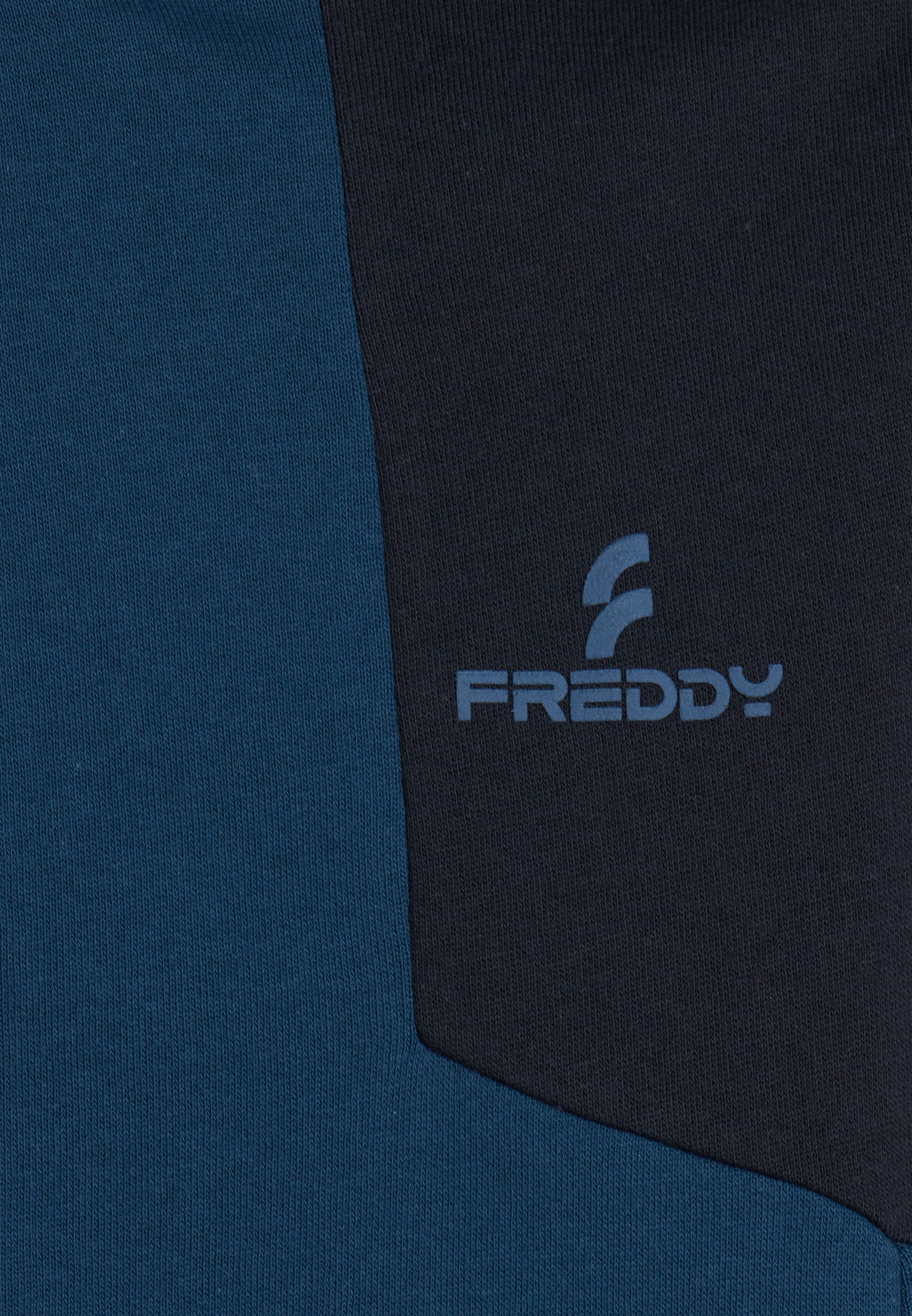freddy-sweat-homme-full-zip-color-block-en-coton-m-lang image 3