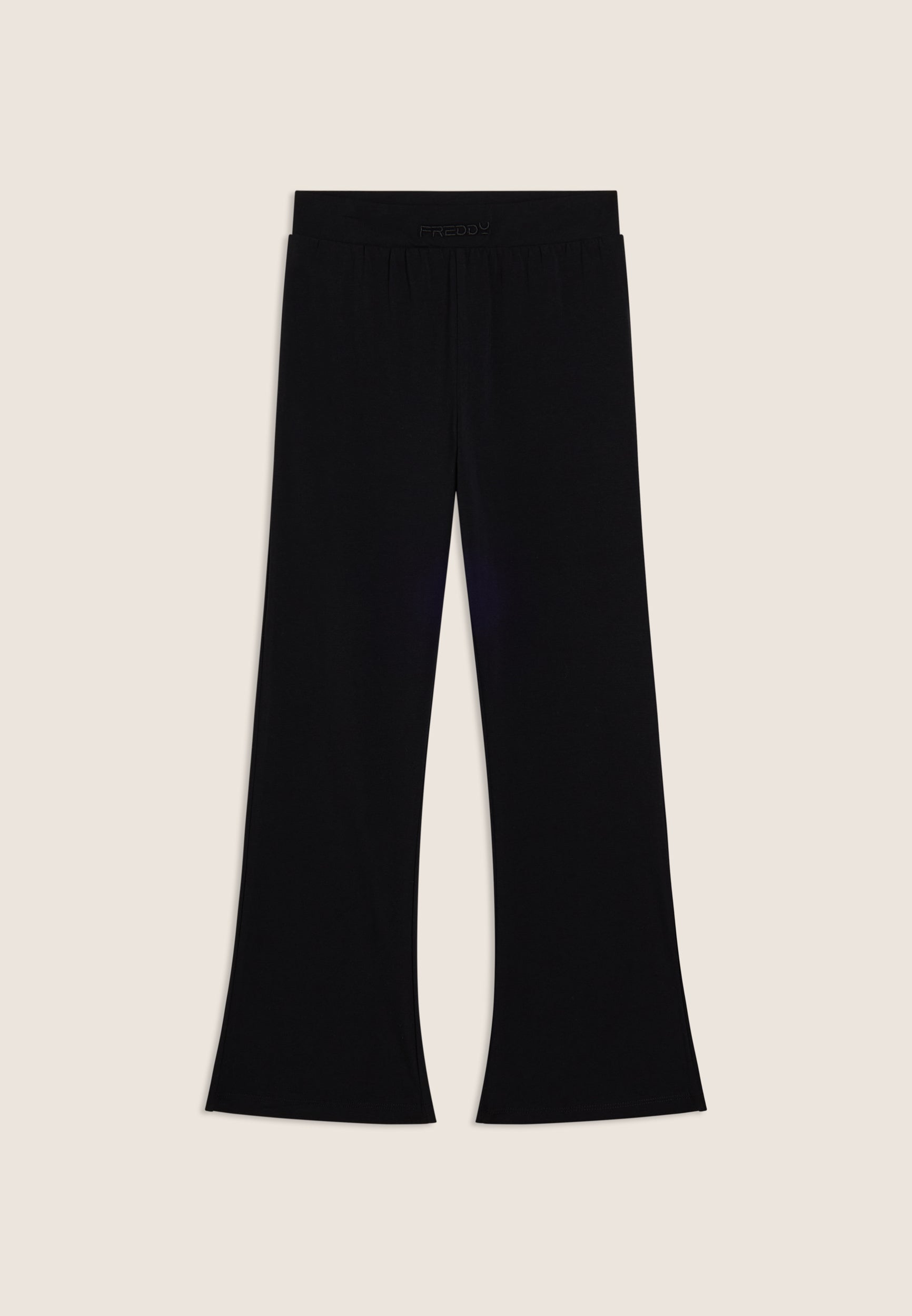 freddy-leggings-flare-fille-logo-brod-jersey-taille-regular image 8