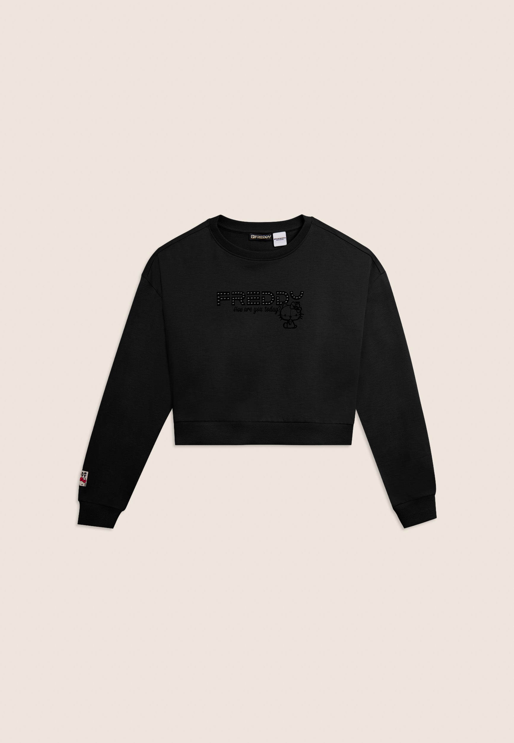 freddy-hello-kitty-sweat-cropped-col-rond-logo-clout image 5