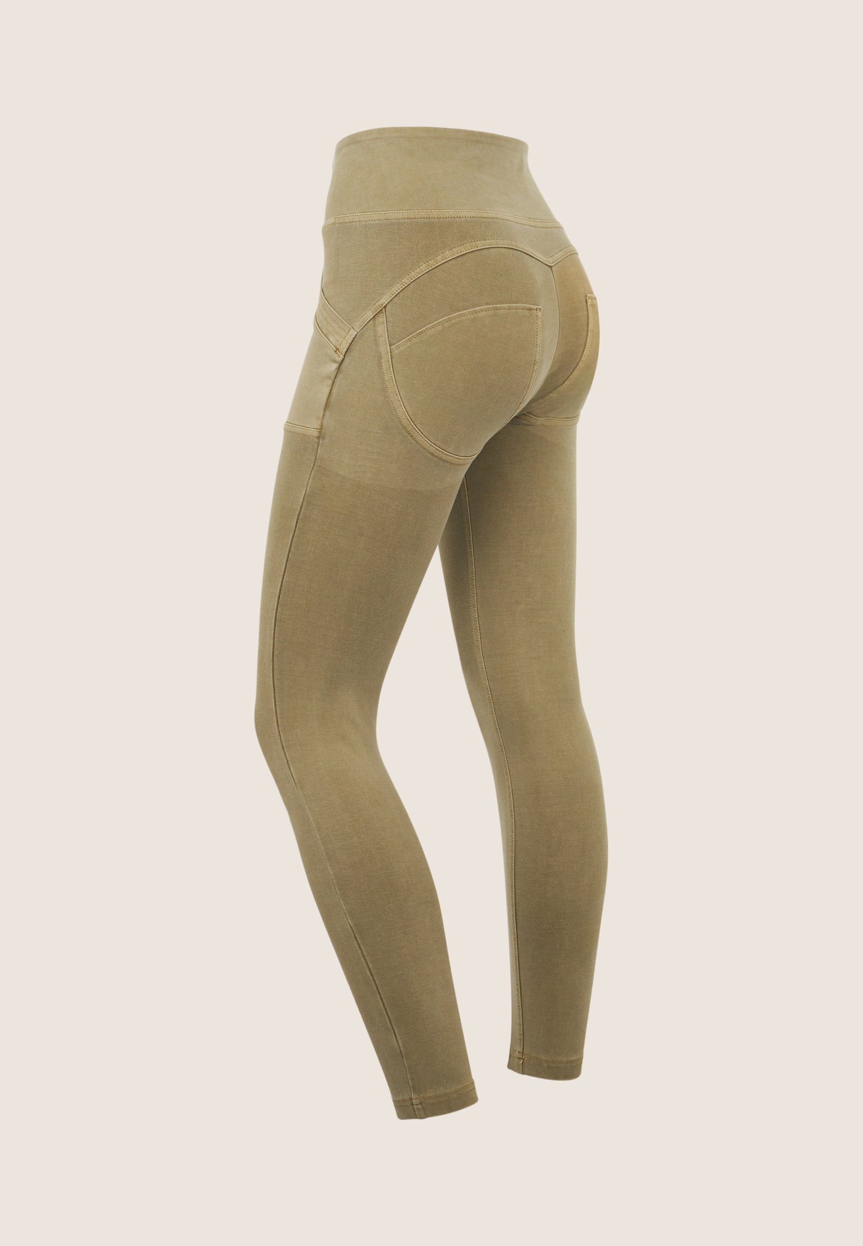 freddy-wr-up-pantalon-taille-haute-7-8-coton-bio-effet-d-lav image 8
