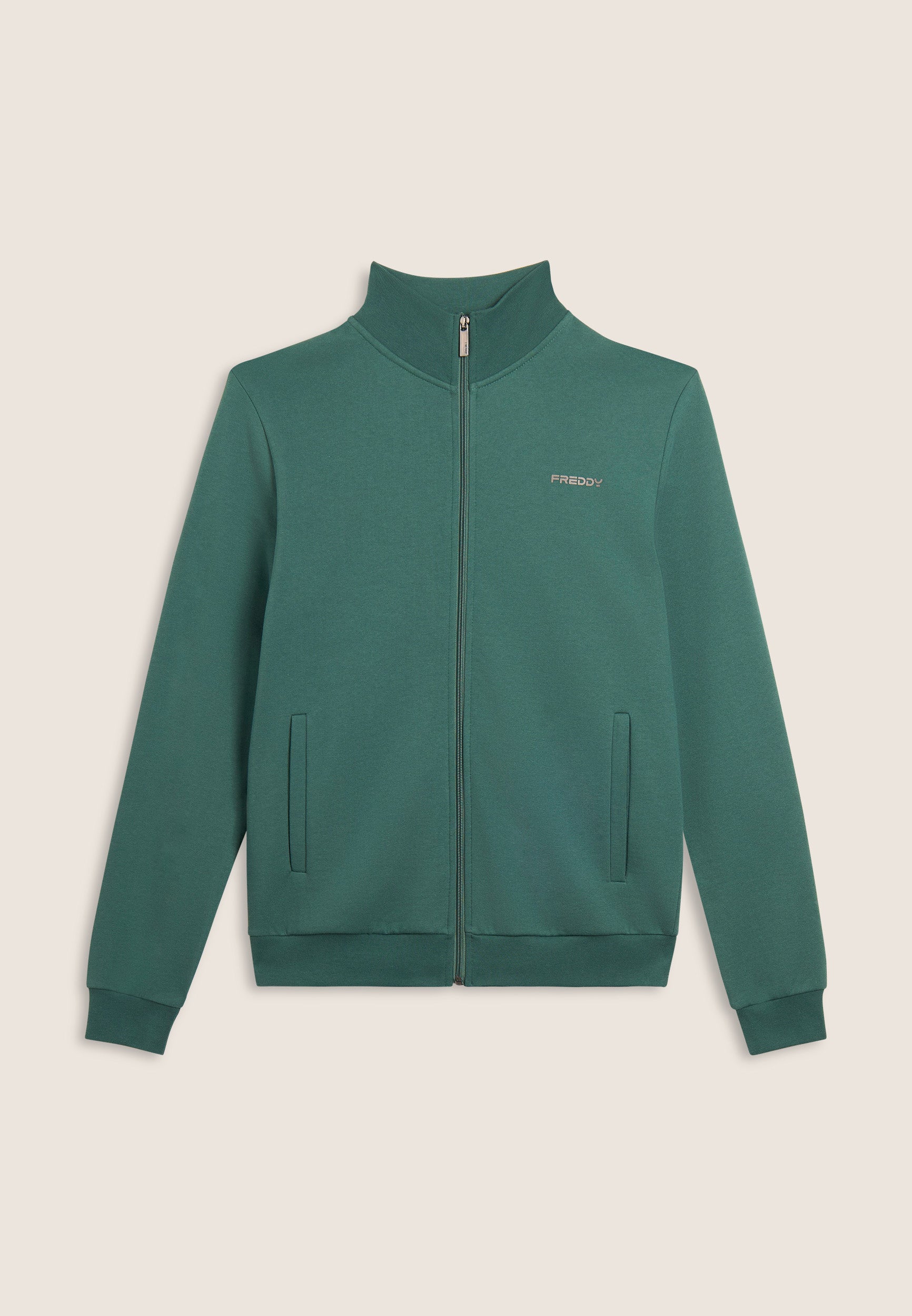 freddy-sweat-full-zip-homme-col-haut-felpa-coton image 5
